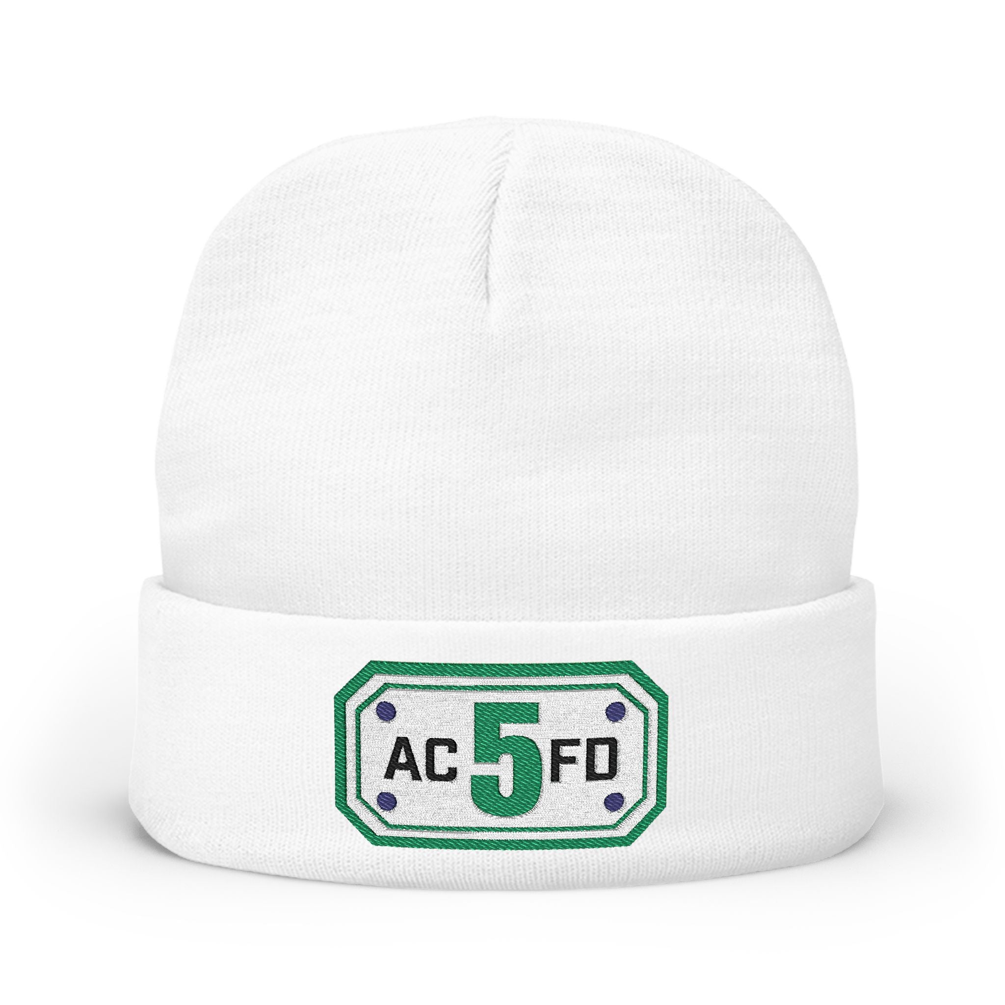 Arlington Truck 5 - Knit Beanie (Embroidery)