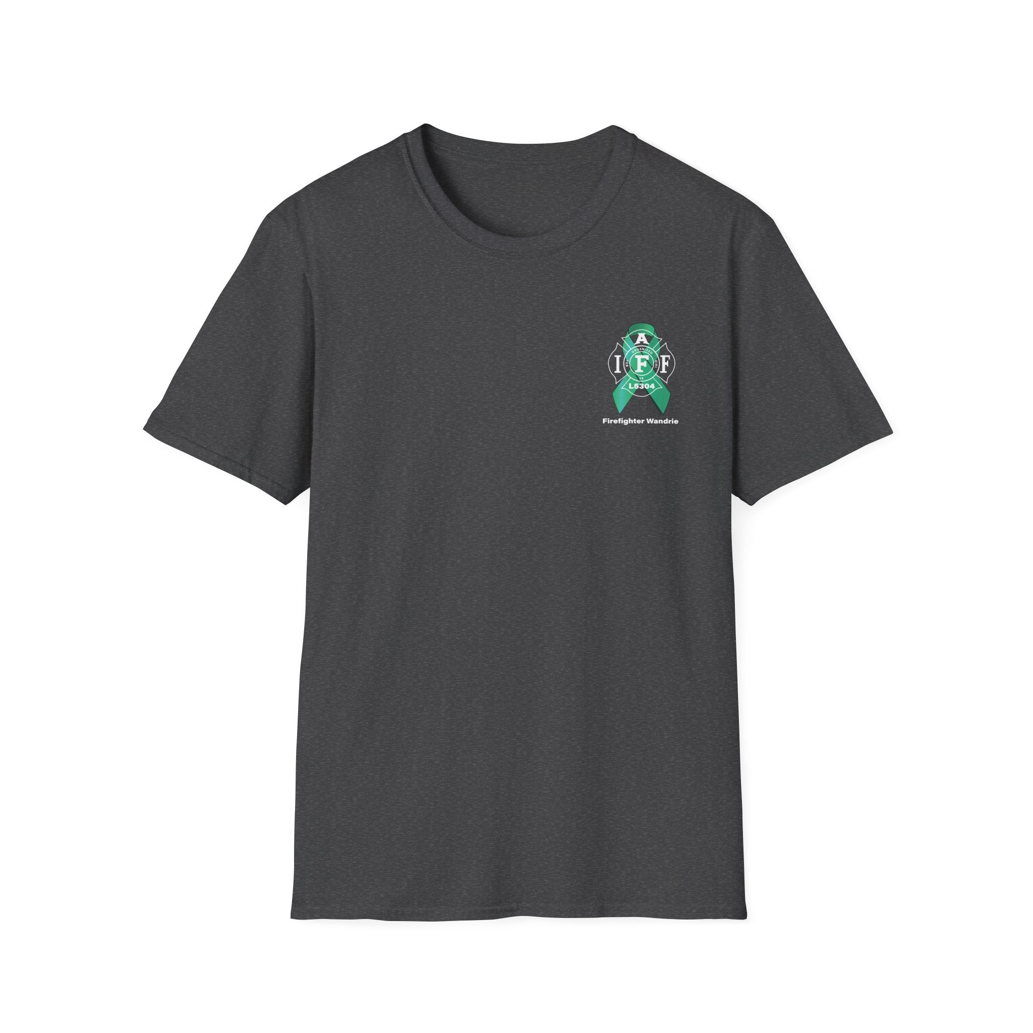 Clark County Firefighter Wandrie Support - Gildan Soft Cotton Softstyle T-Shirt