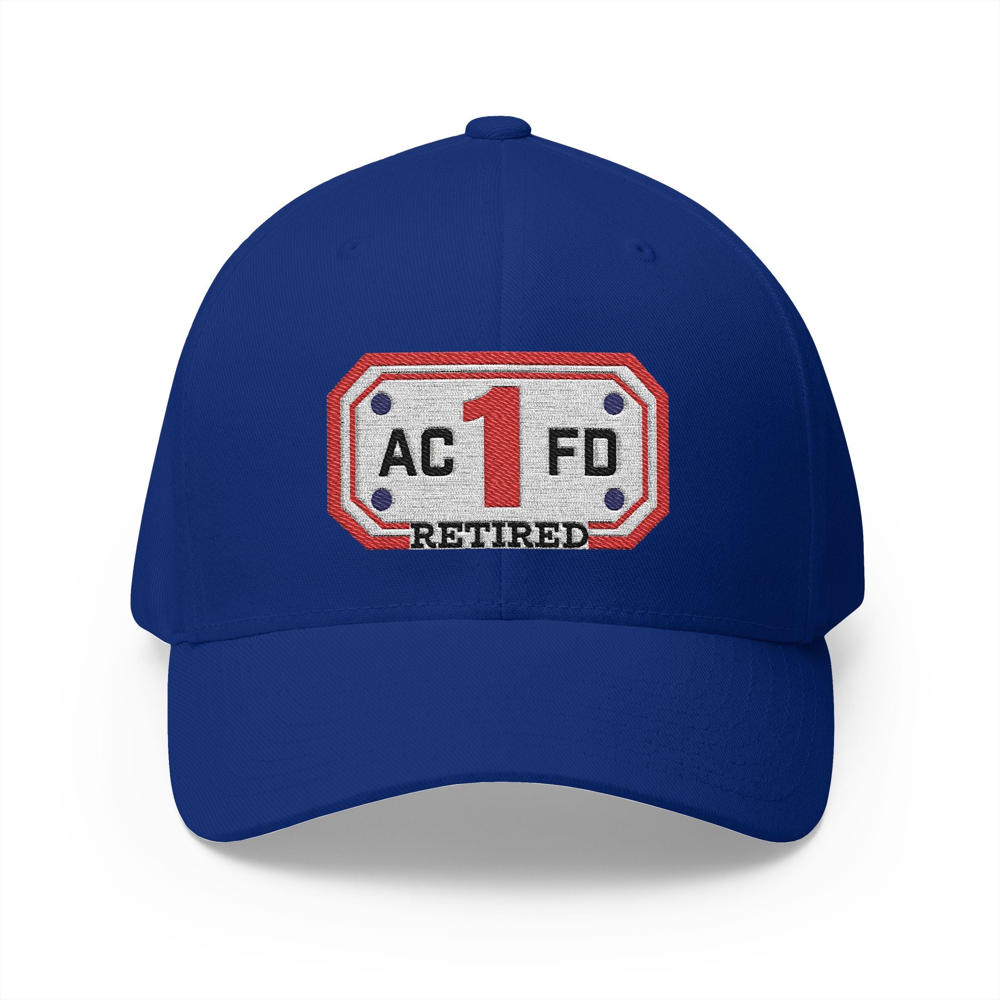 Retired Arlington Engine 1 - FLEXFIT Closed-Back Structured Cap (Embroidery)