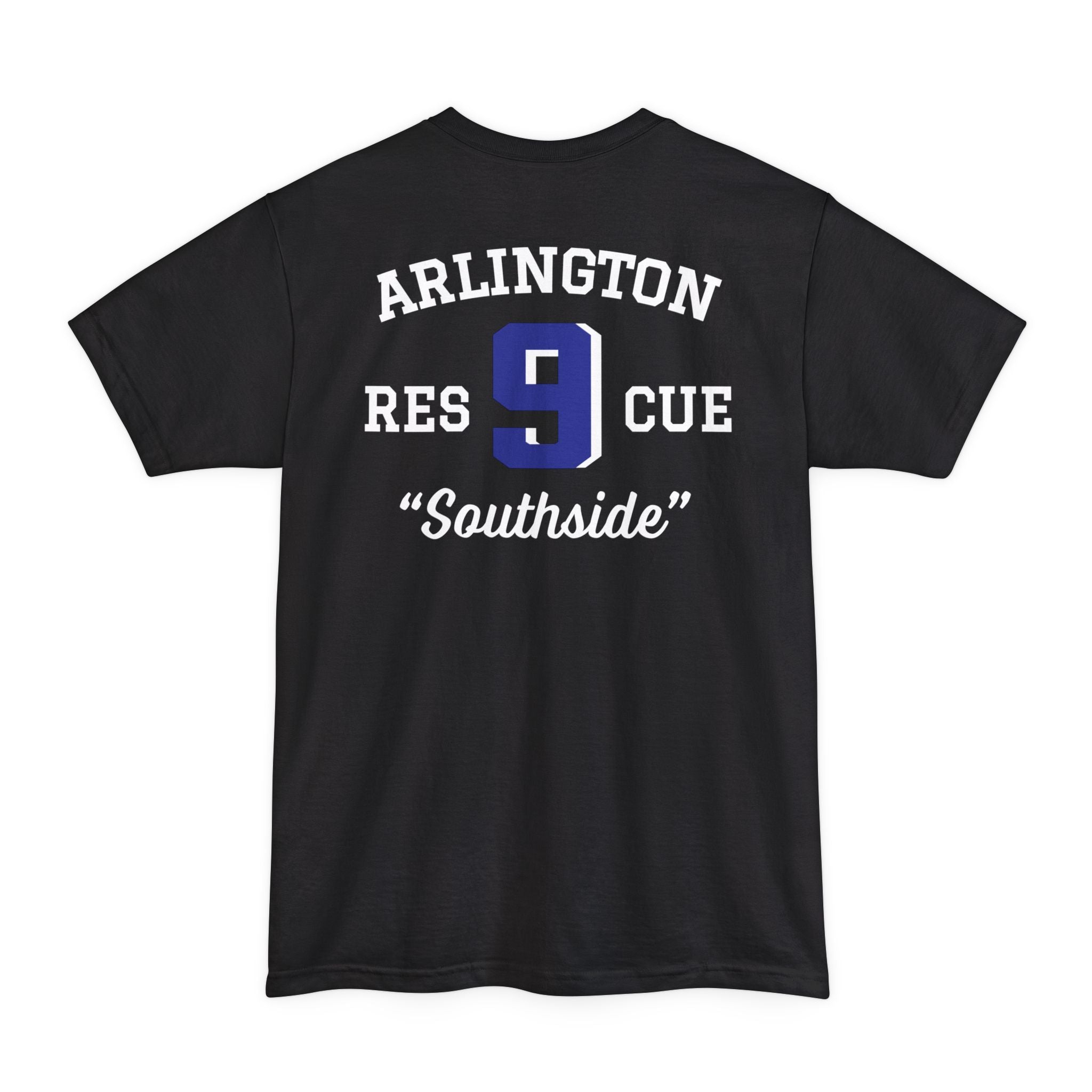 (Tall) Station 9 Firefighter Rescue - Tall Beefy-T® - Unisex T-Shirt