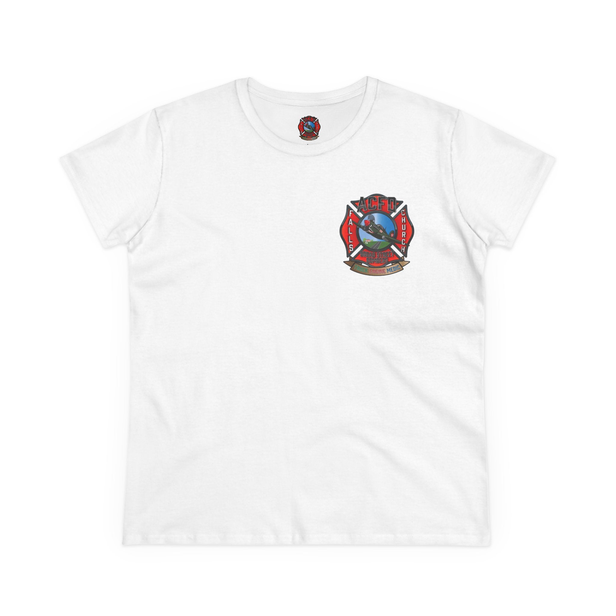 Women's Midweight Cotton Tee - Station 6 Broad Street Bombers