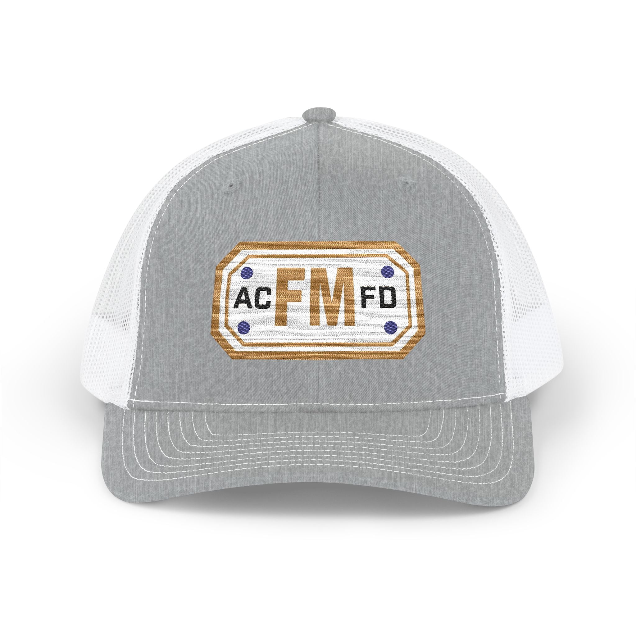 Retired Arlington Fire Marshal Gold - Snapback Trucker (Richardson 112 Style Hat)