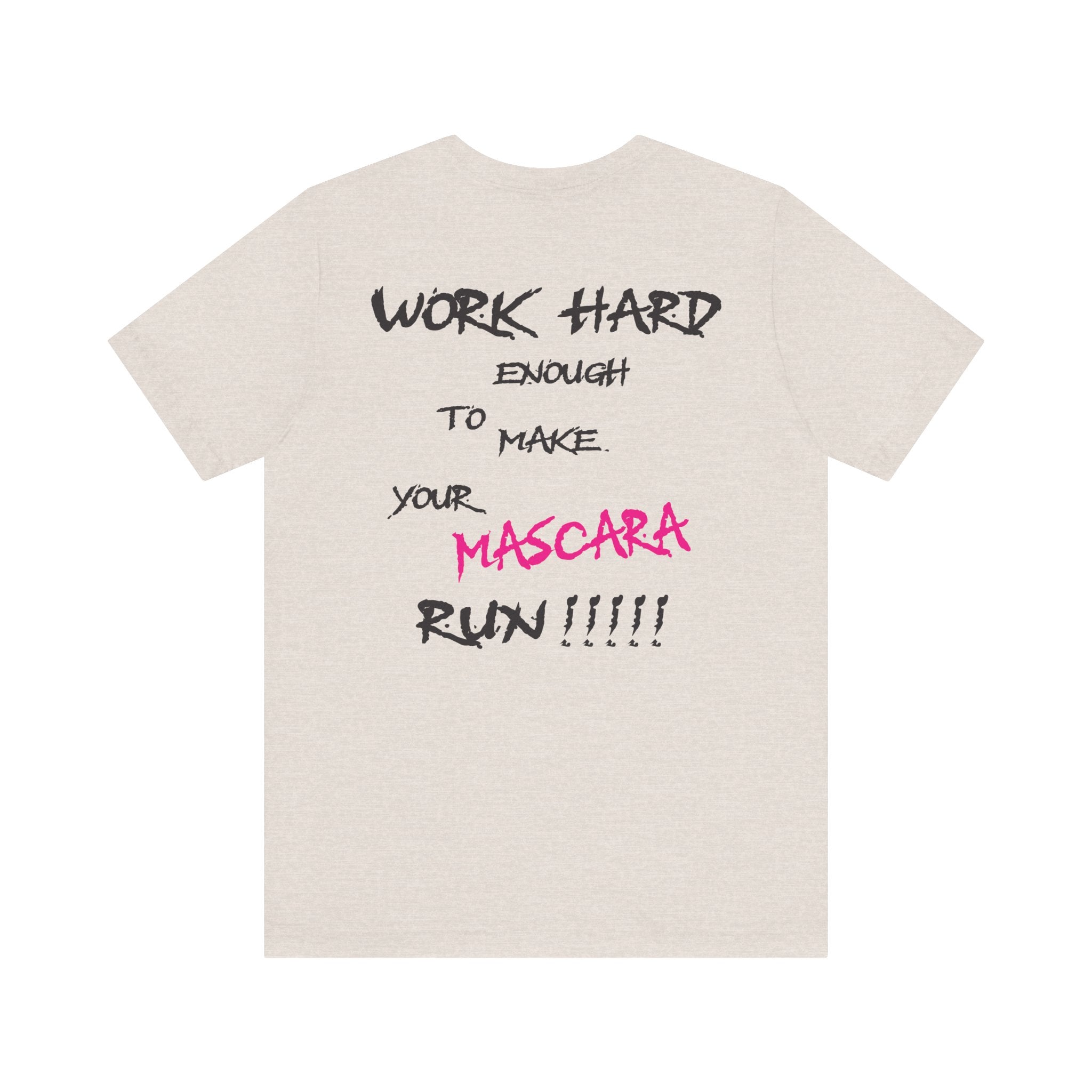 HH Cycle Work Hard light colors - Unisex Jersey Short Sleeve Tee