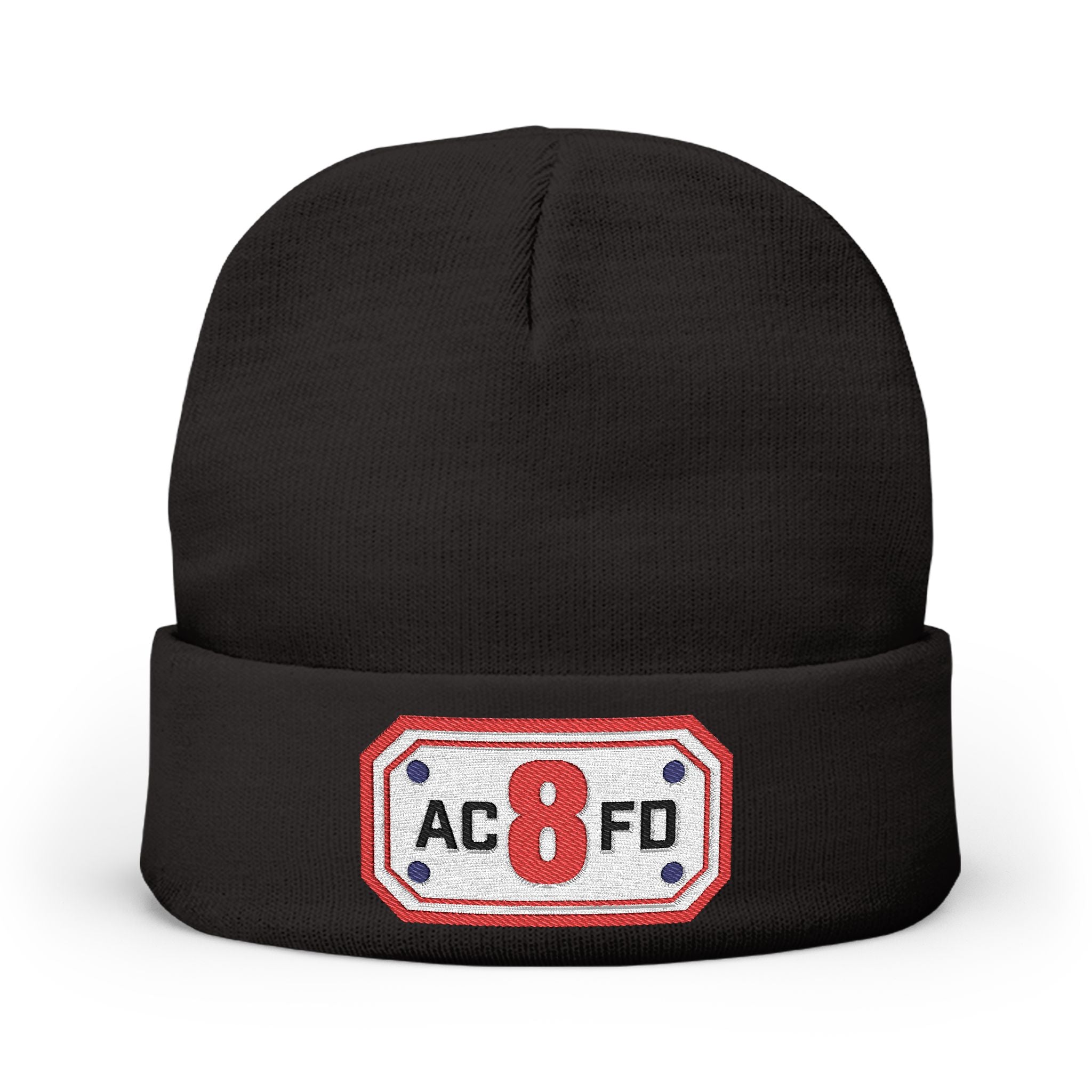 Arlington Engine 8 - Knit Beanie (Embroidery)