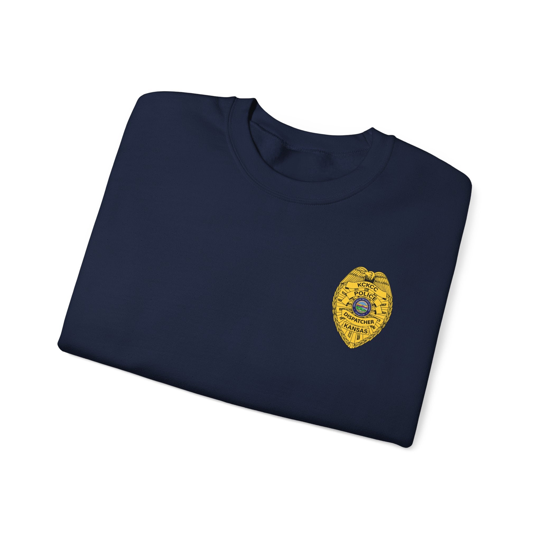 Kansas City College Police Dispatcher - Unisex Heavy Blend™ Crewneck Sweatshirt