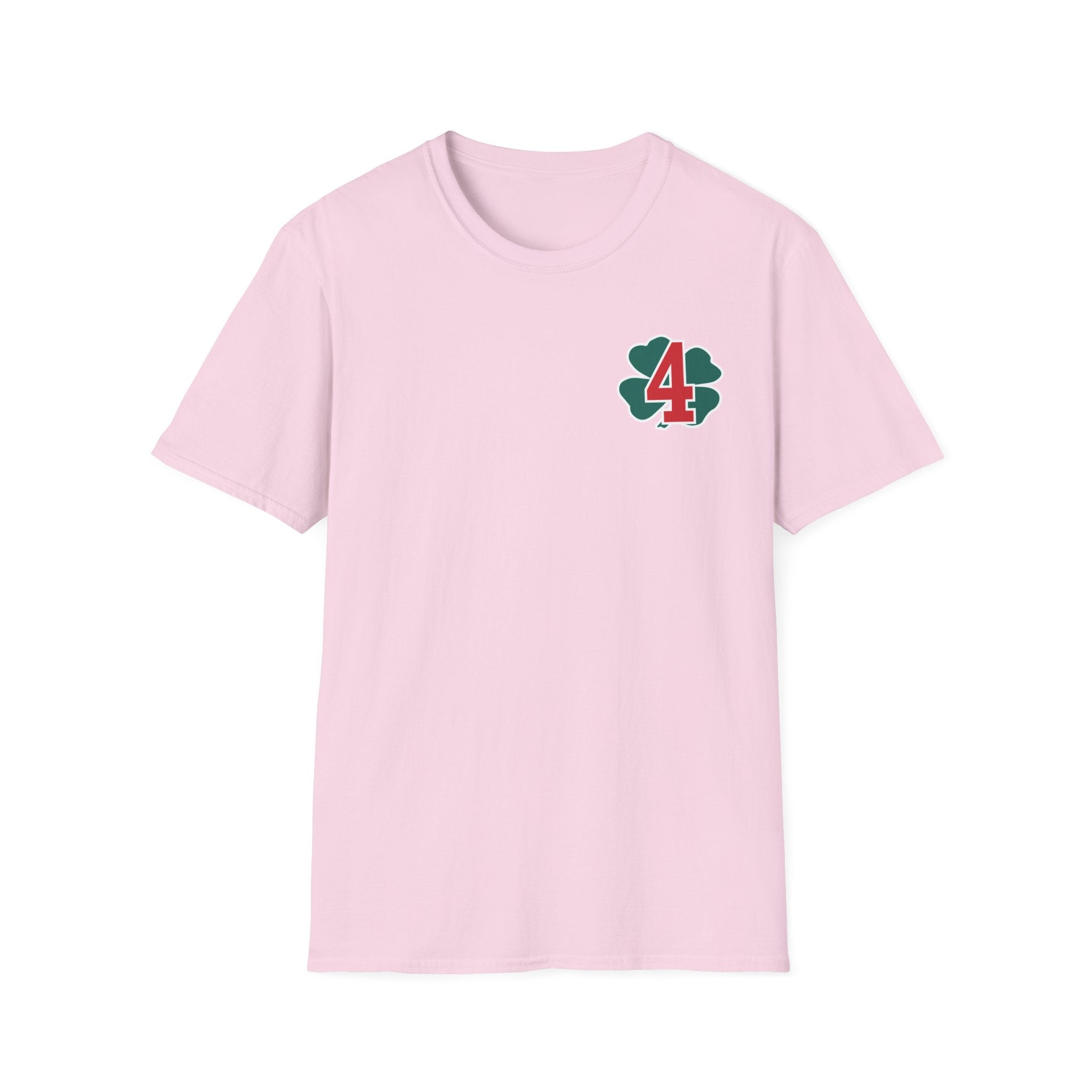 Station 4 Clover front / acfd clover back - Gildan Soft Cotton Softstyle T-Shirt