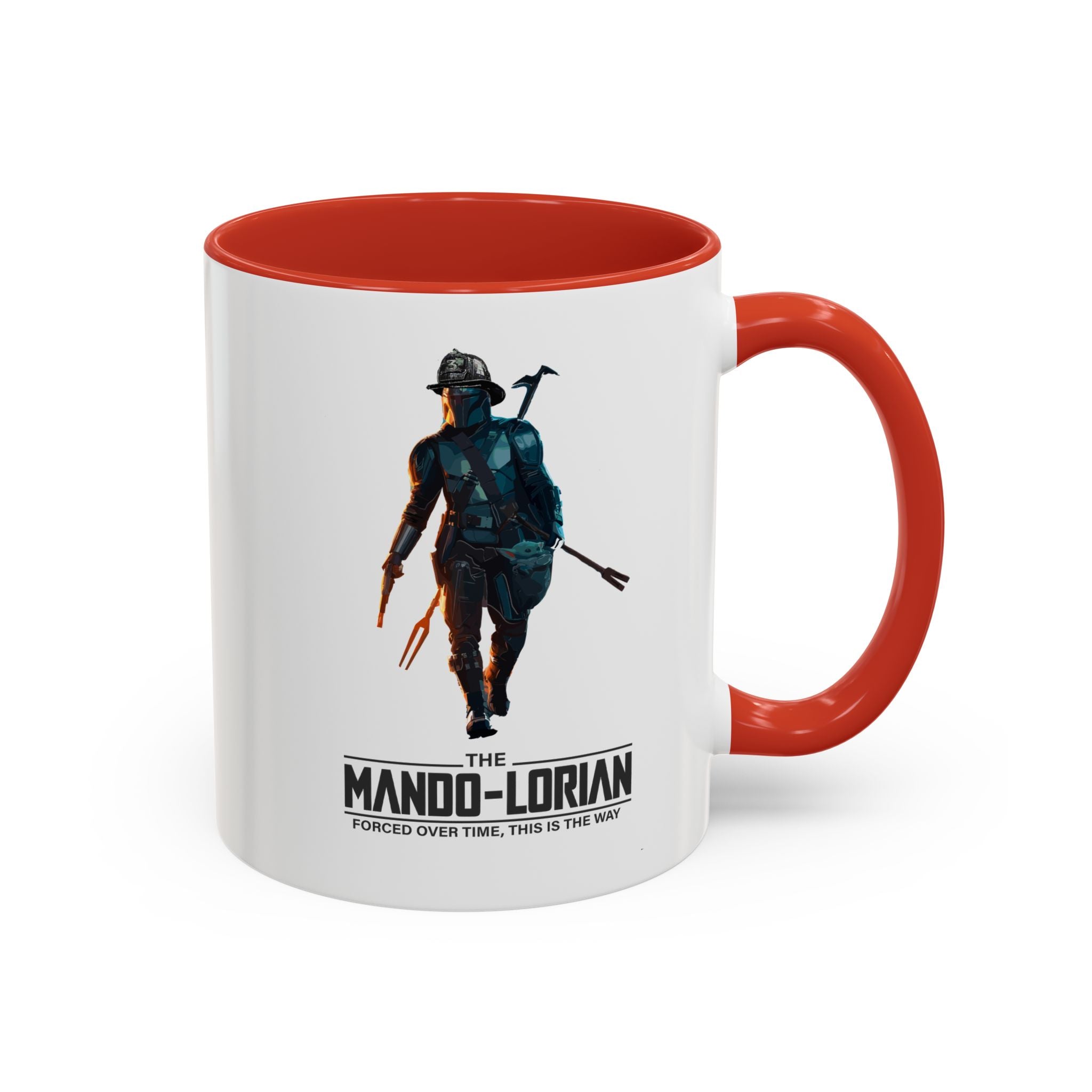 Mando-Lorian - Accent Coffee Mug (11, 15oz)