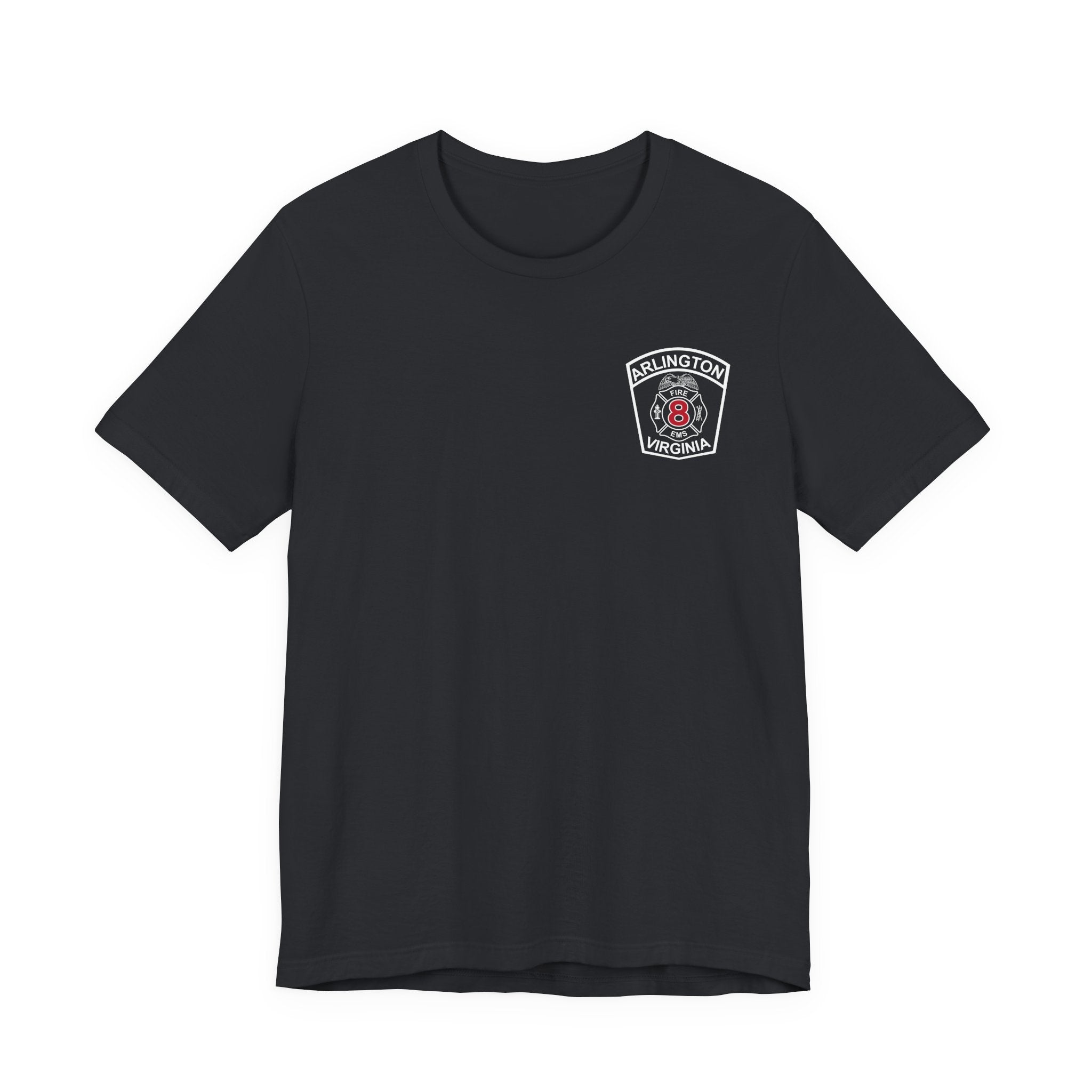 Engine 8 Arlington - Bella+Canvas Soft Unisex Tee