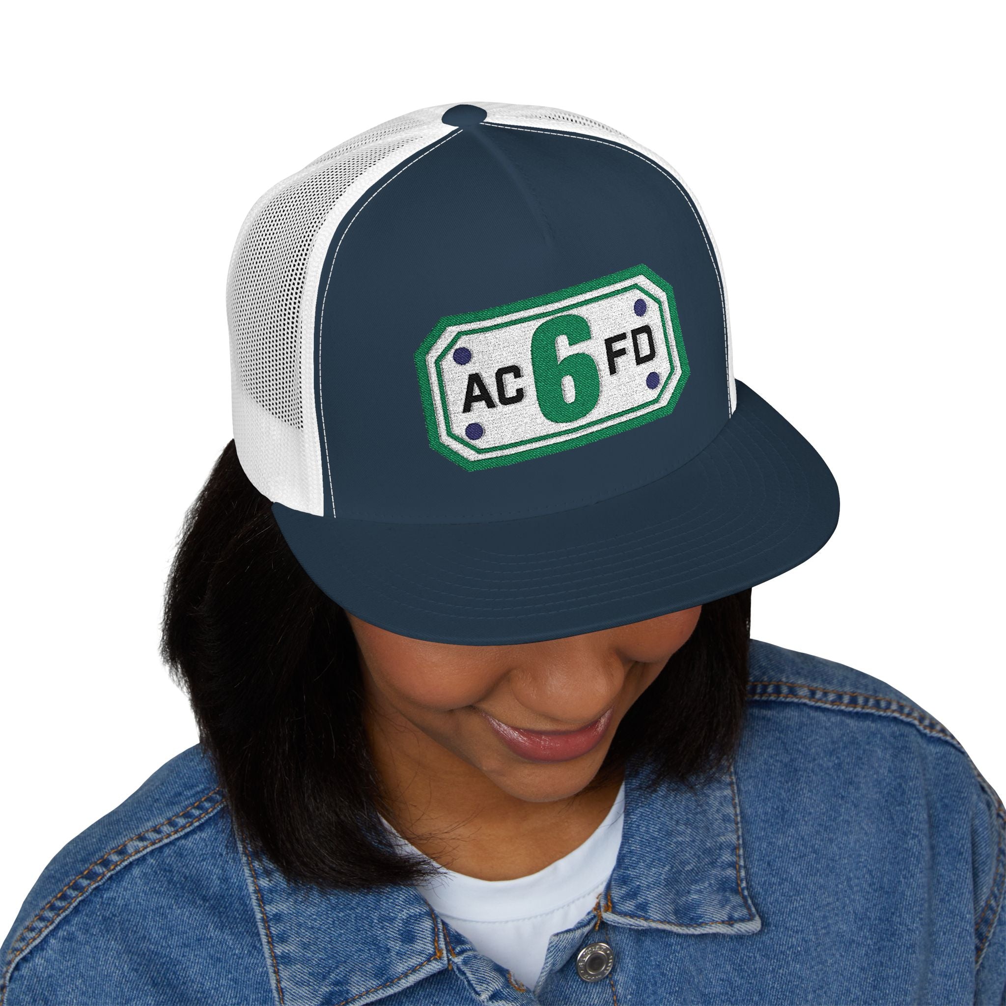 Arlington Truck 6 (requested different style hat) - 5 Panel Trucker Cap (Embroidery)