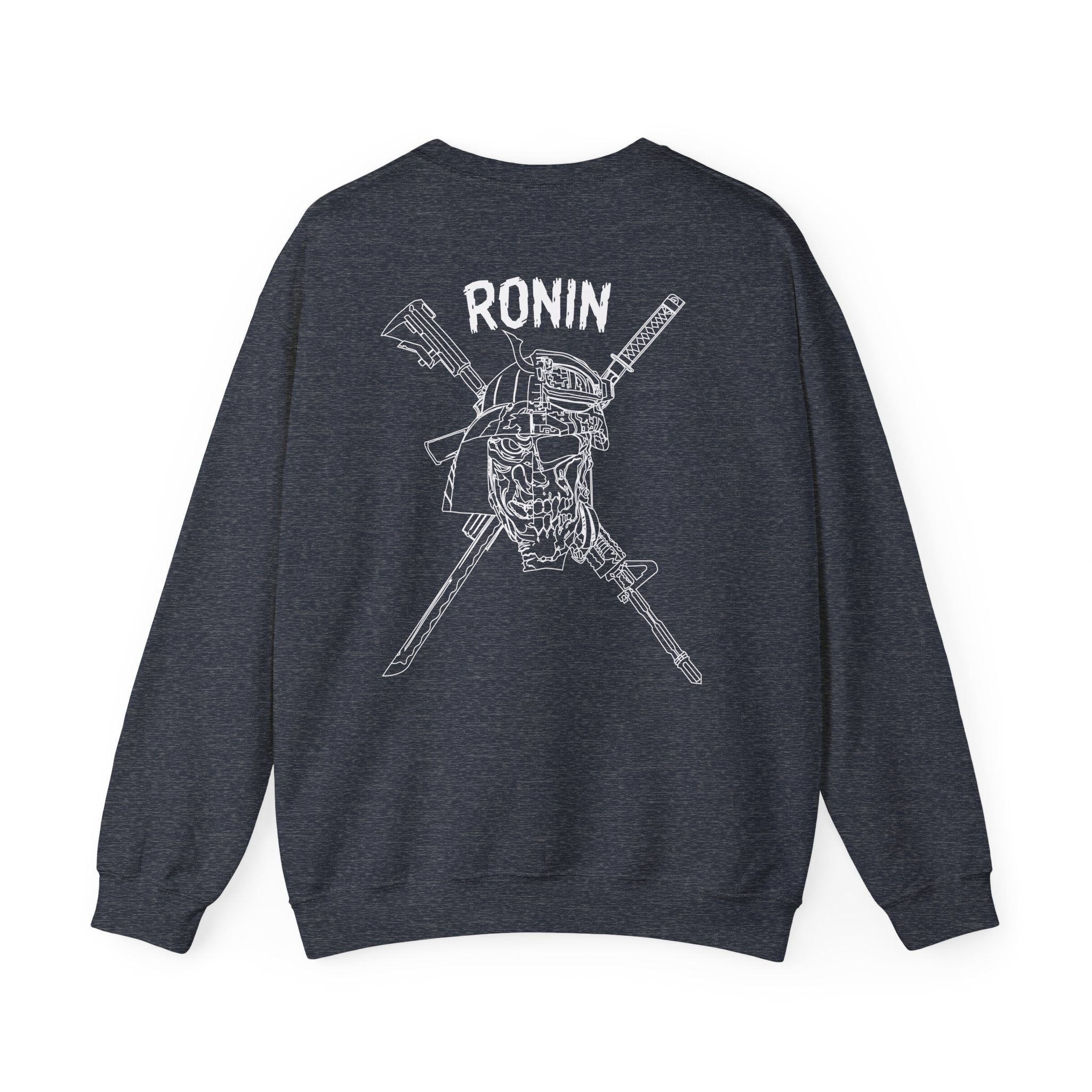 Charlie 2 Ronin (white Logo) - Gildan Unisex Heavy Blend™ Crewneck Sweatshirt