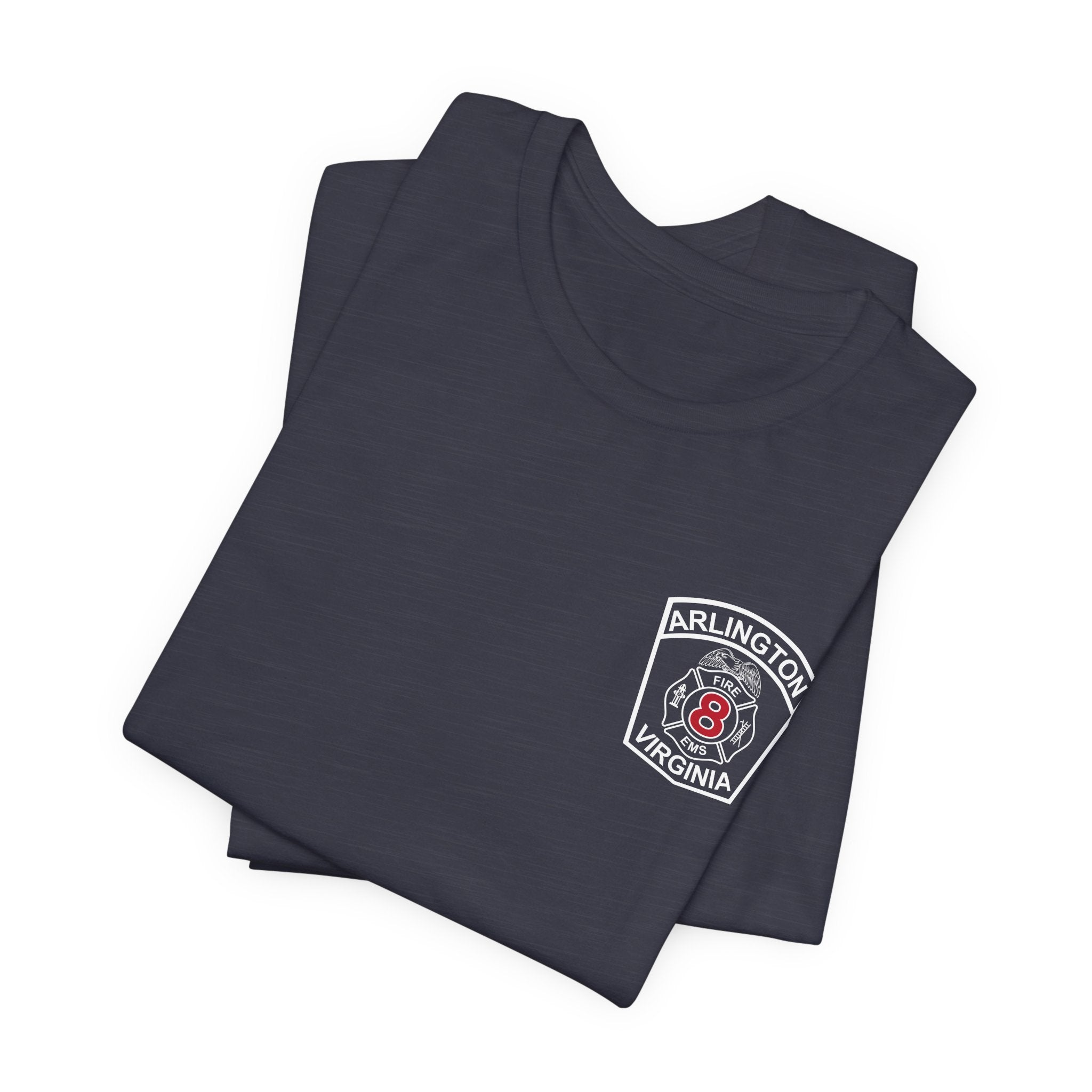 Engine 8 Arlington - Bella+Canvas Soft Unisex Tee
