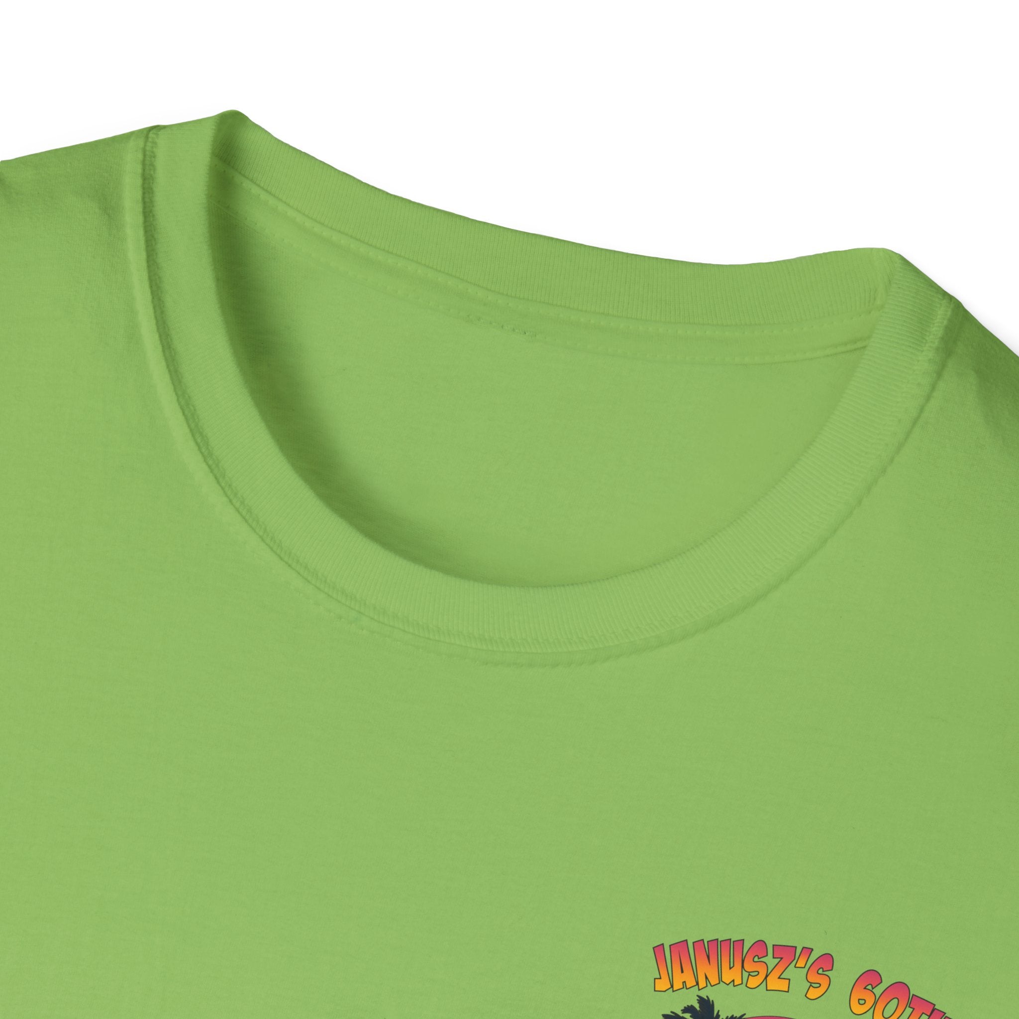 Renee Family Cruise Colorful - Unisex Softstyle Cotton T-Shirt