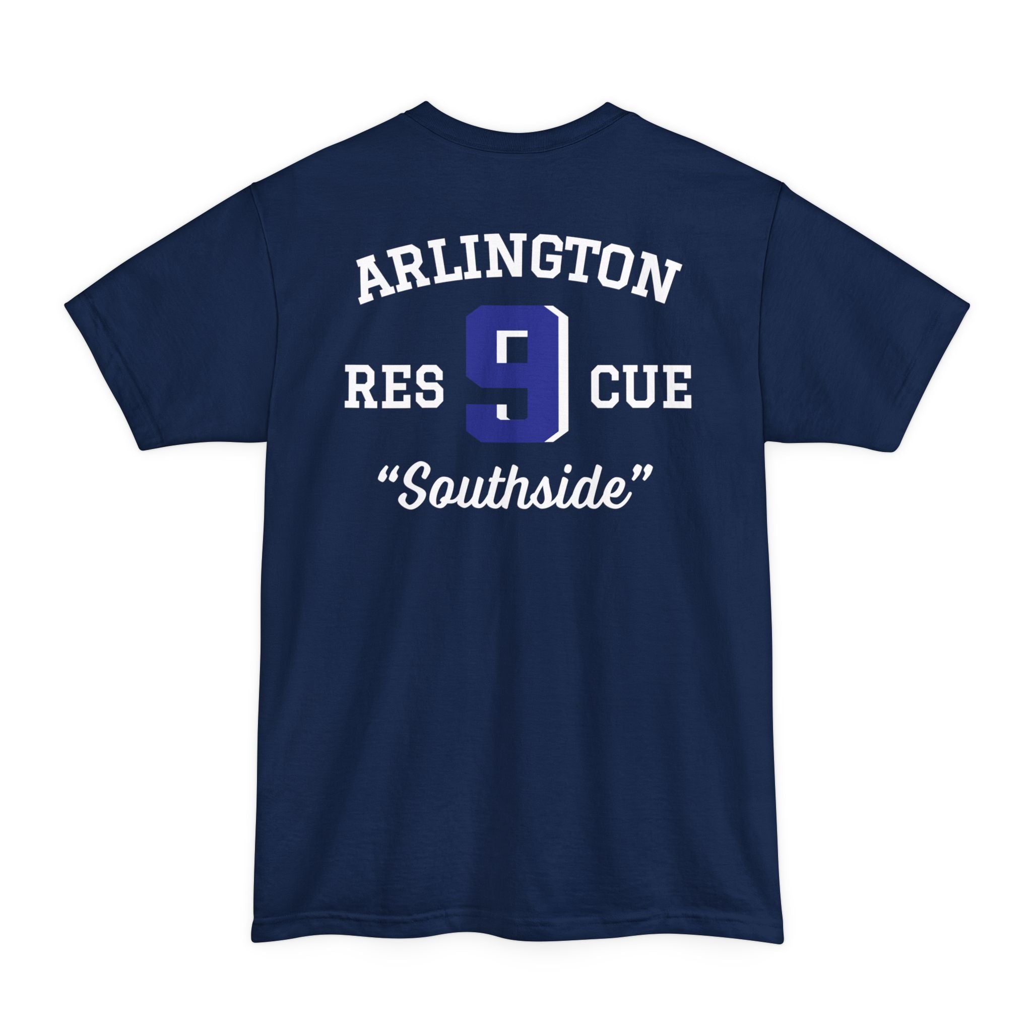 (Tall) Station 9 Firefighter Rescue - Tall Beefy-T® - Unisex T-Shirt