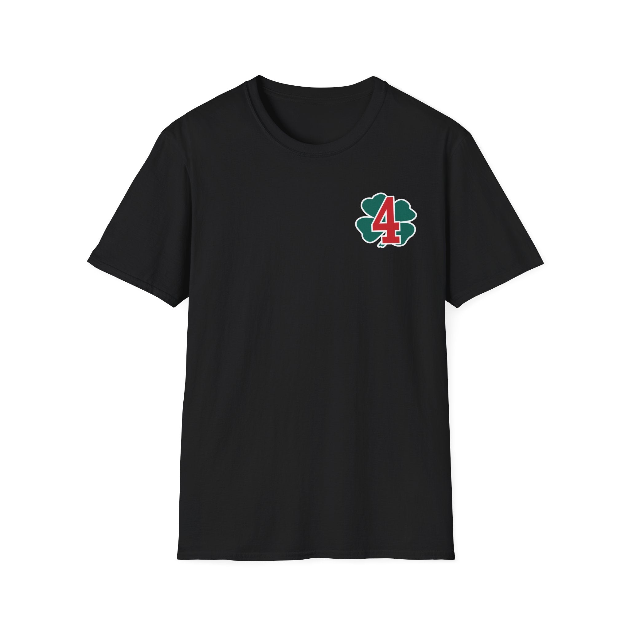 Station 4 Clover front / acfd clover back - Gildan Soft Cotton Softstyle T-Shirt