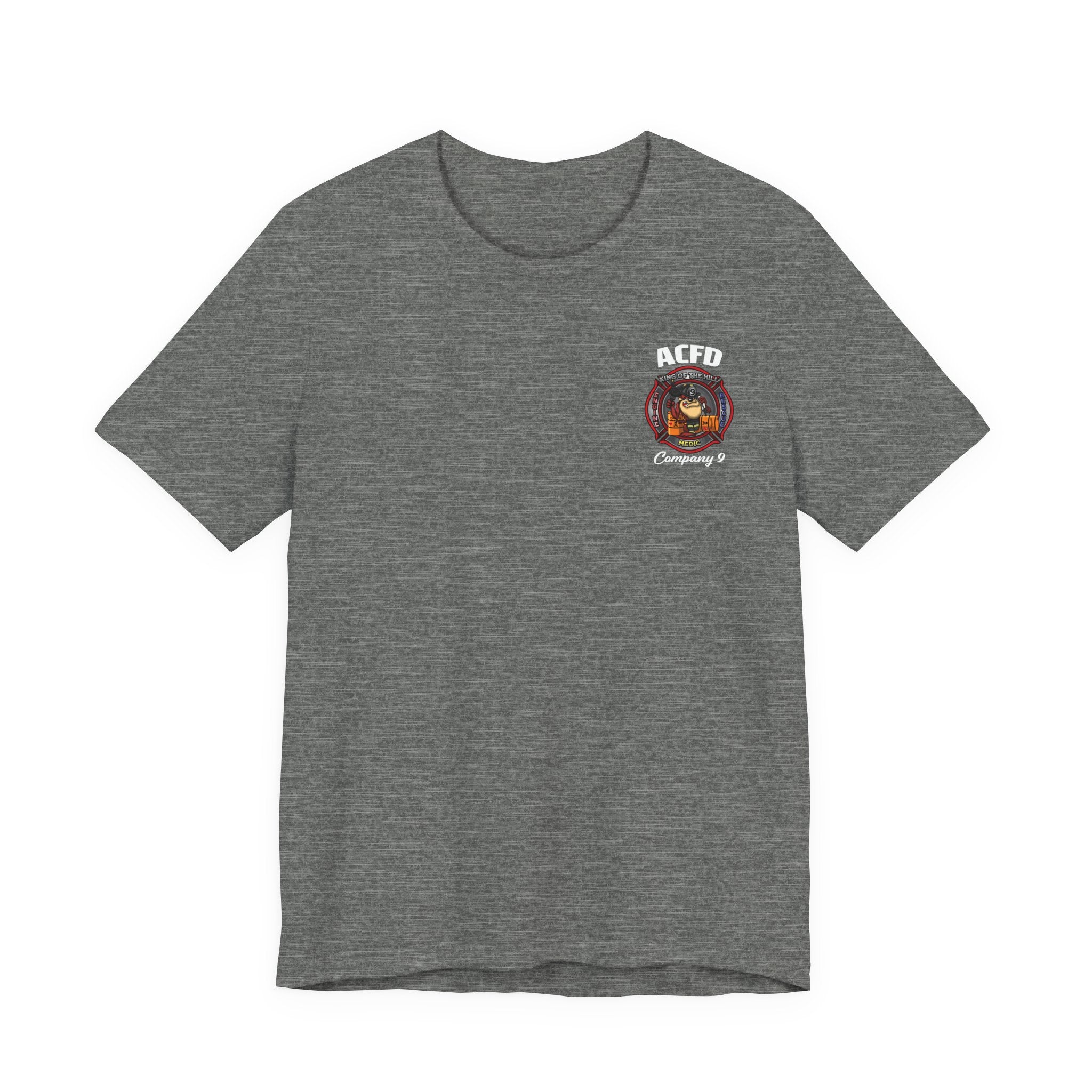 Station 9 Firefighter - Engine - Bella+Canvas Soft Unisex Tee