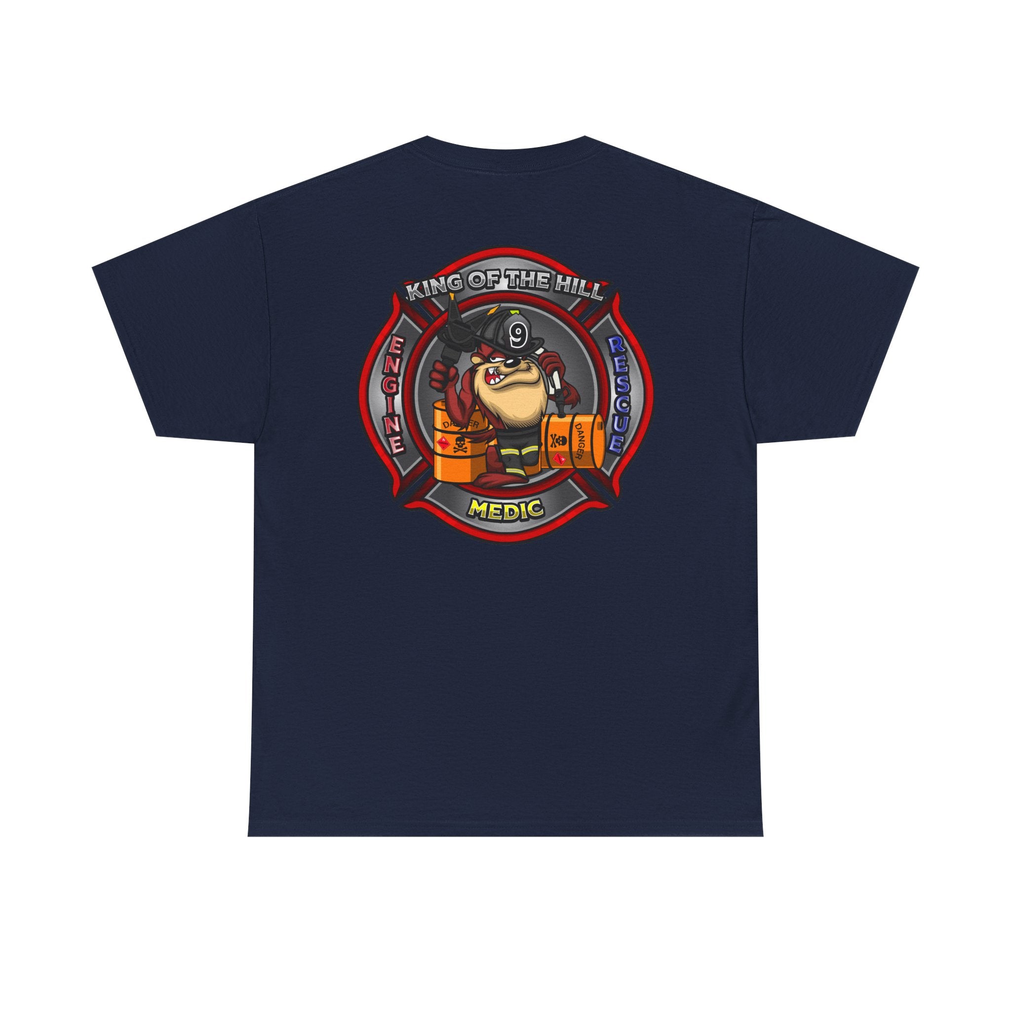 Arlington Fire Station 9 -Heavy Cotton Unisex Tee