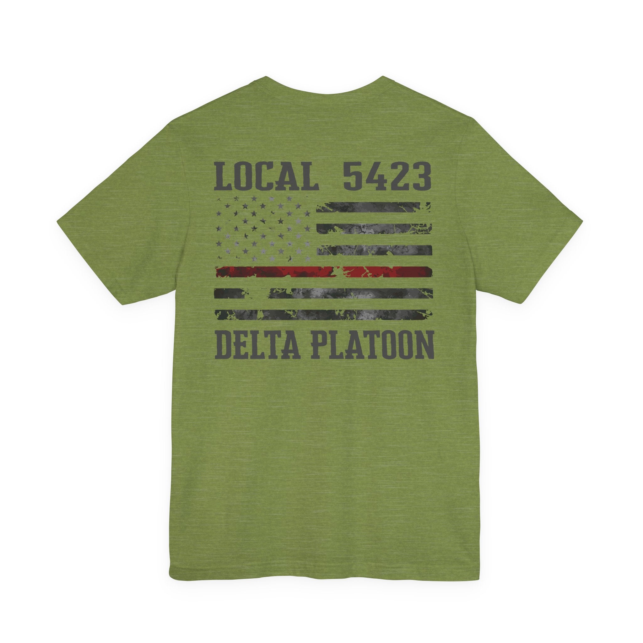Manheim Township Local Delta Platoon Local - Bella+Canvas Soft Unisex Tee