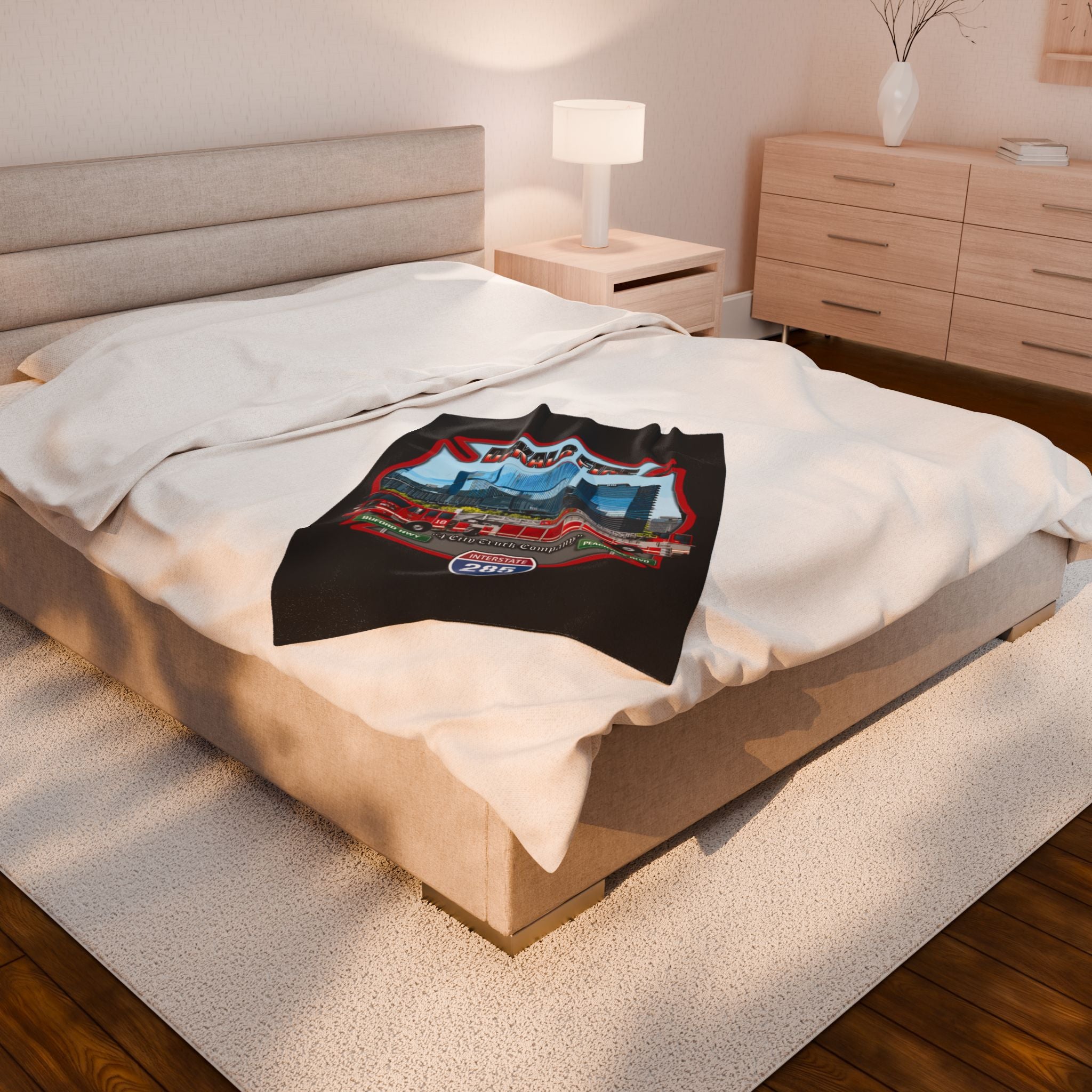 Dekalb County Tiller 18- Velveteen Plush Blanket