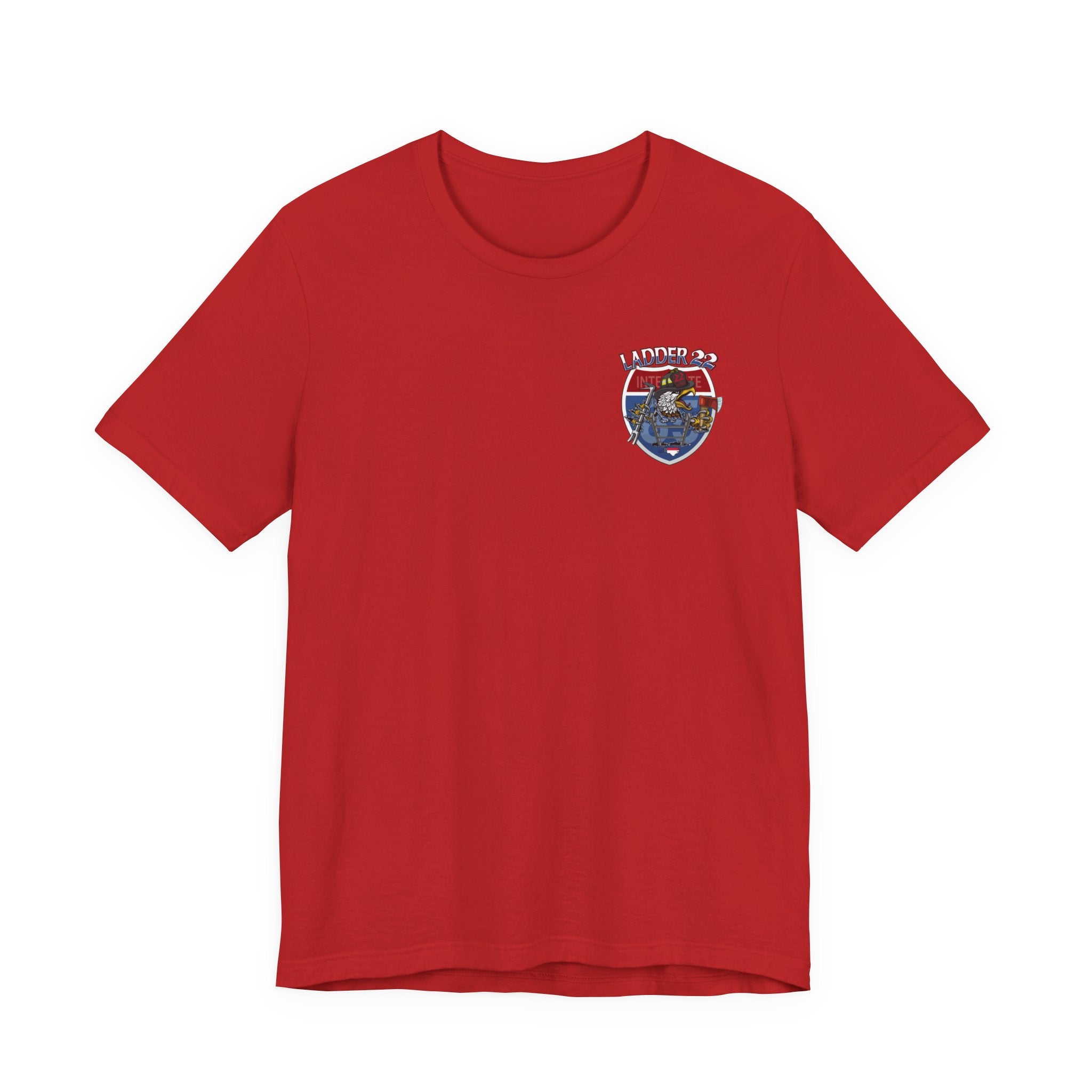 Thomasville Fire NC Ladder 22 - Bella+Canvas Soft Unisex Tee