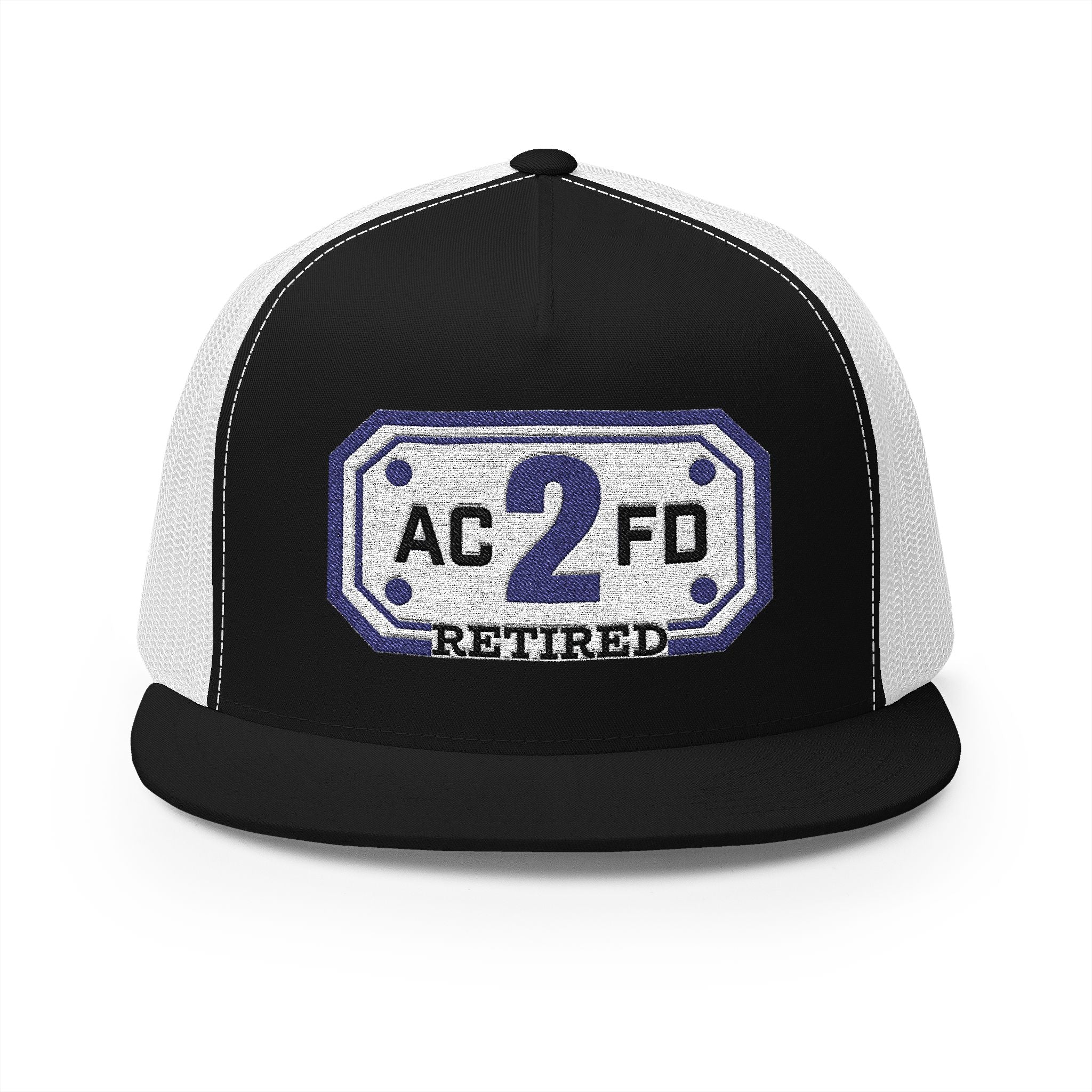 Retired Arlington Rescue 2 - 5 Panel Trucker Cap (Embroidery)