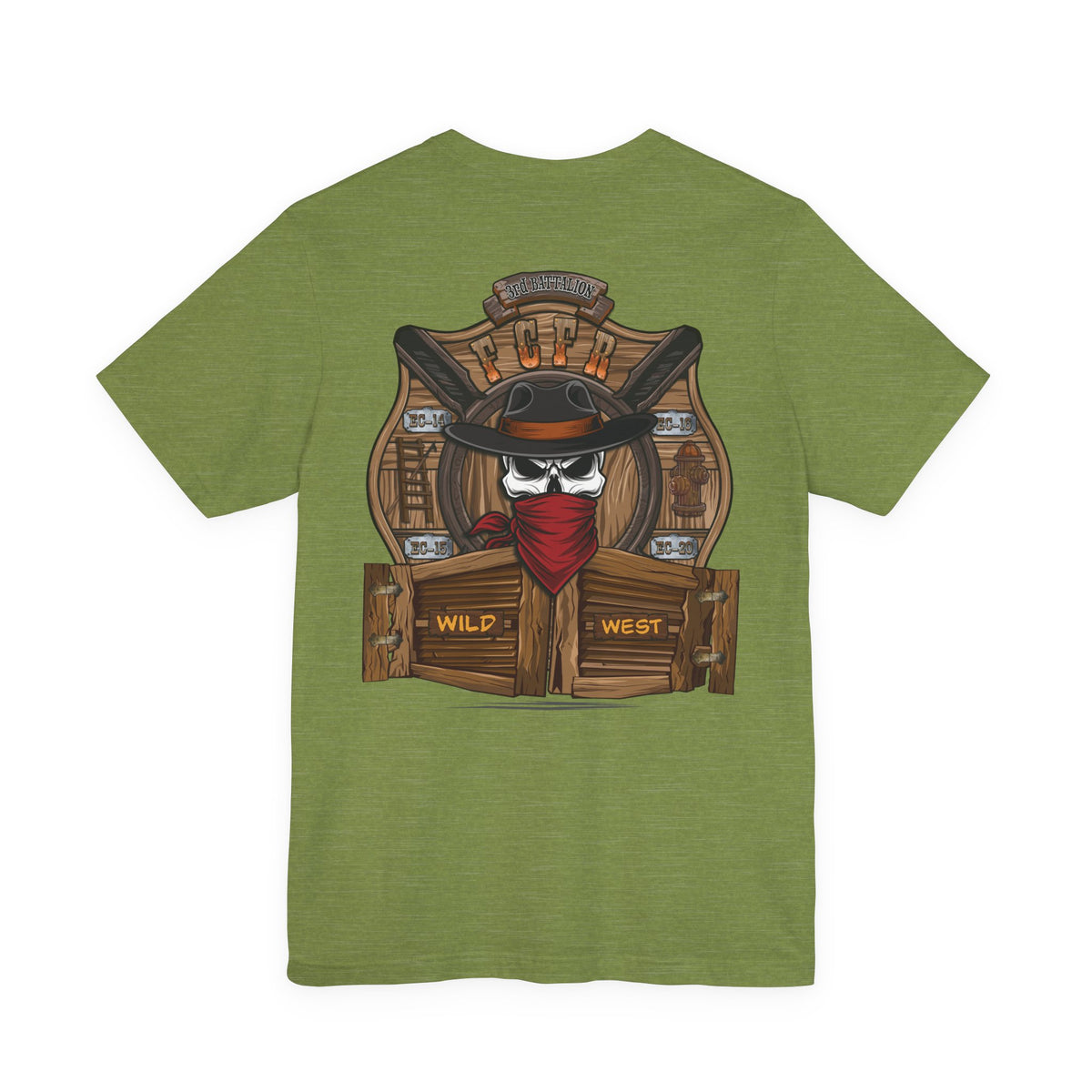Frederick County VA Fire 3rd Battalion - Bella+Canvas Soft Unisex Tee