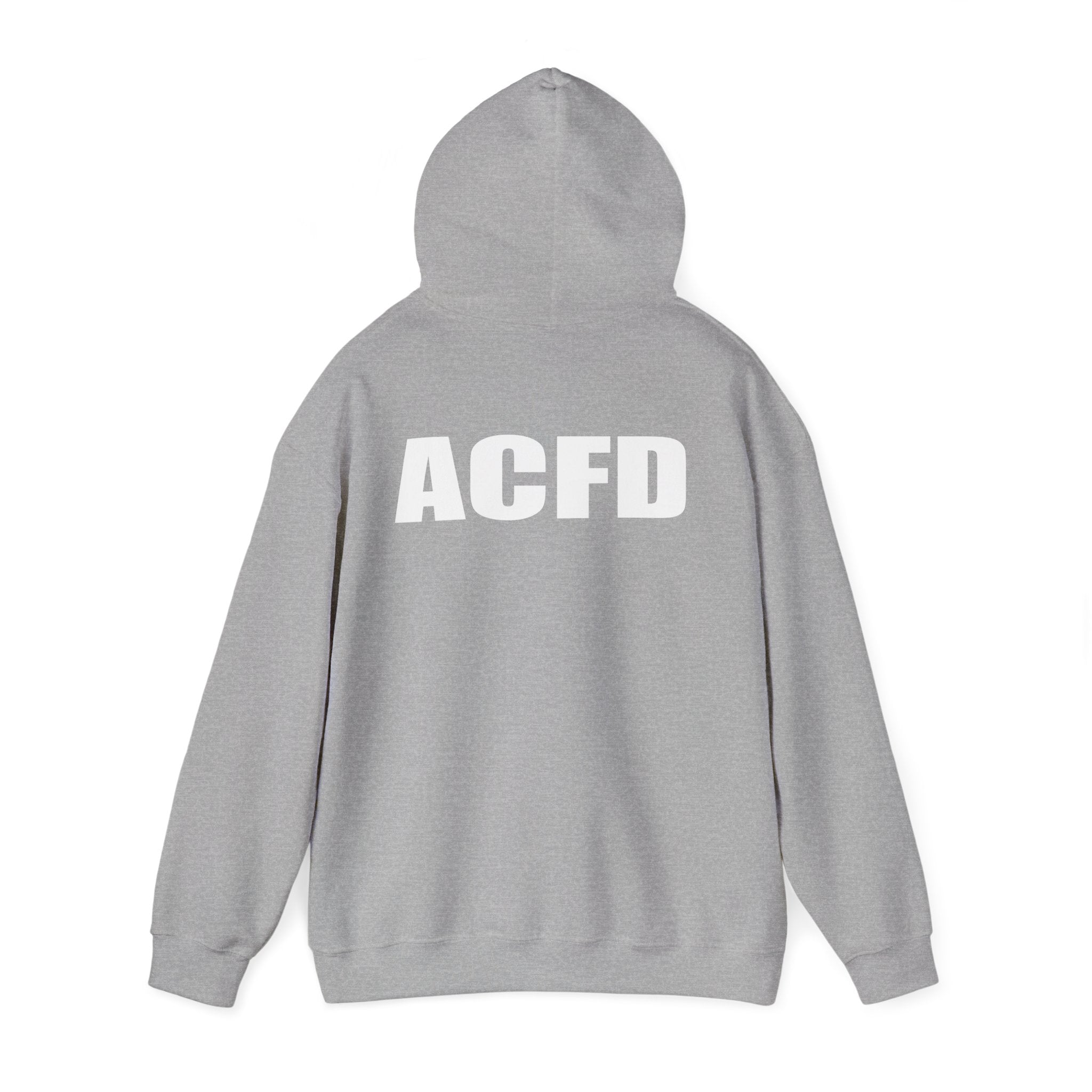 Arlington Station 3 Rhino Front/ACFD FF Back - Gildan Heavy Blend™ Hooded Sweatshirt