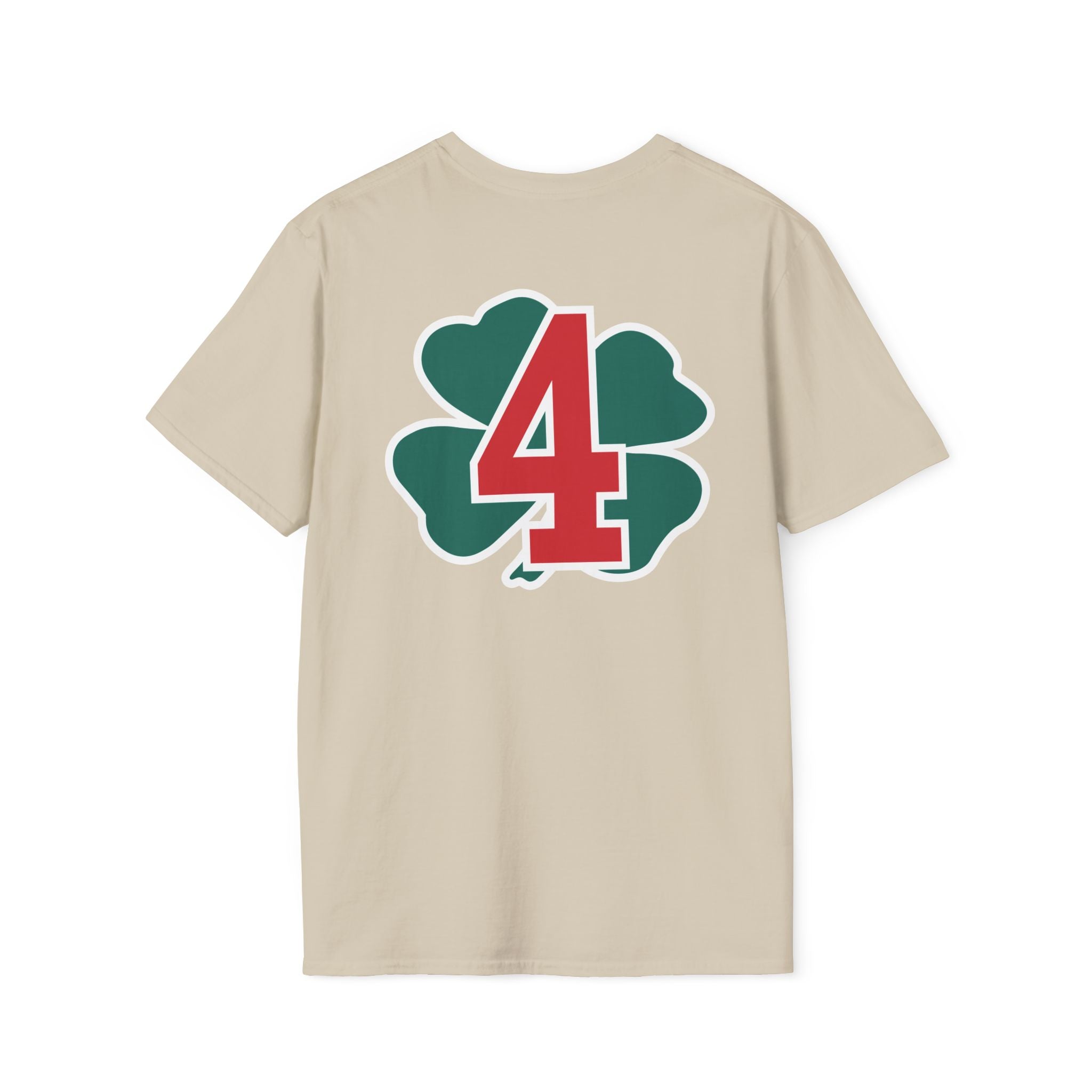 Station 4 acfd clover front/clover back - Gildan Soft Cotton Softstyle T-Shirt