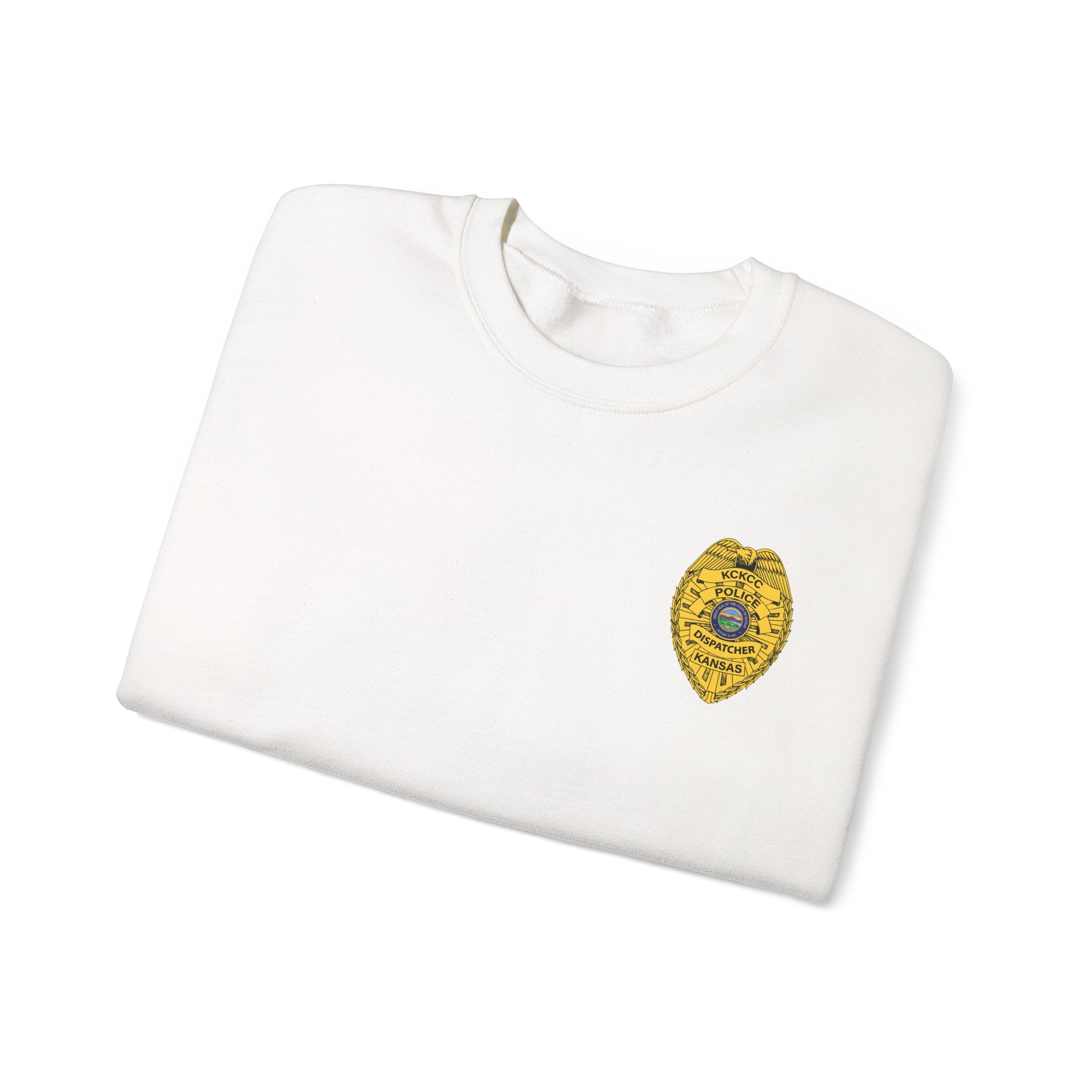 Kansas City College Police Dispatcher - Unisex Heavy Blend™ Crewneck Sweatshirt