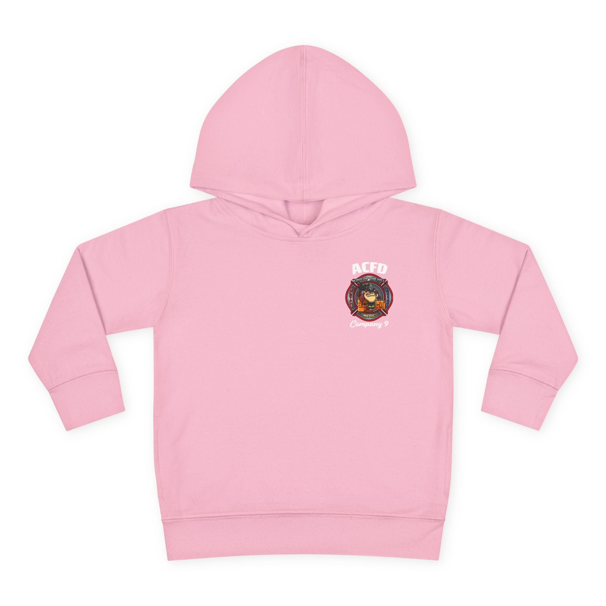 Station 9 Engine - Toddler Pullover Fleece Hoodie