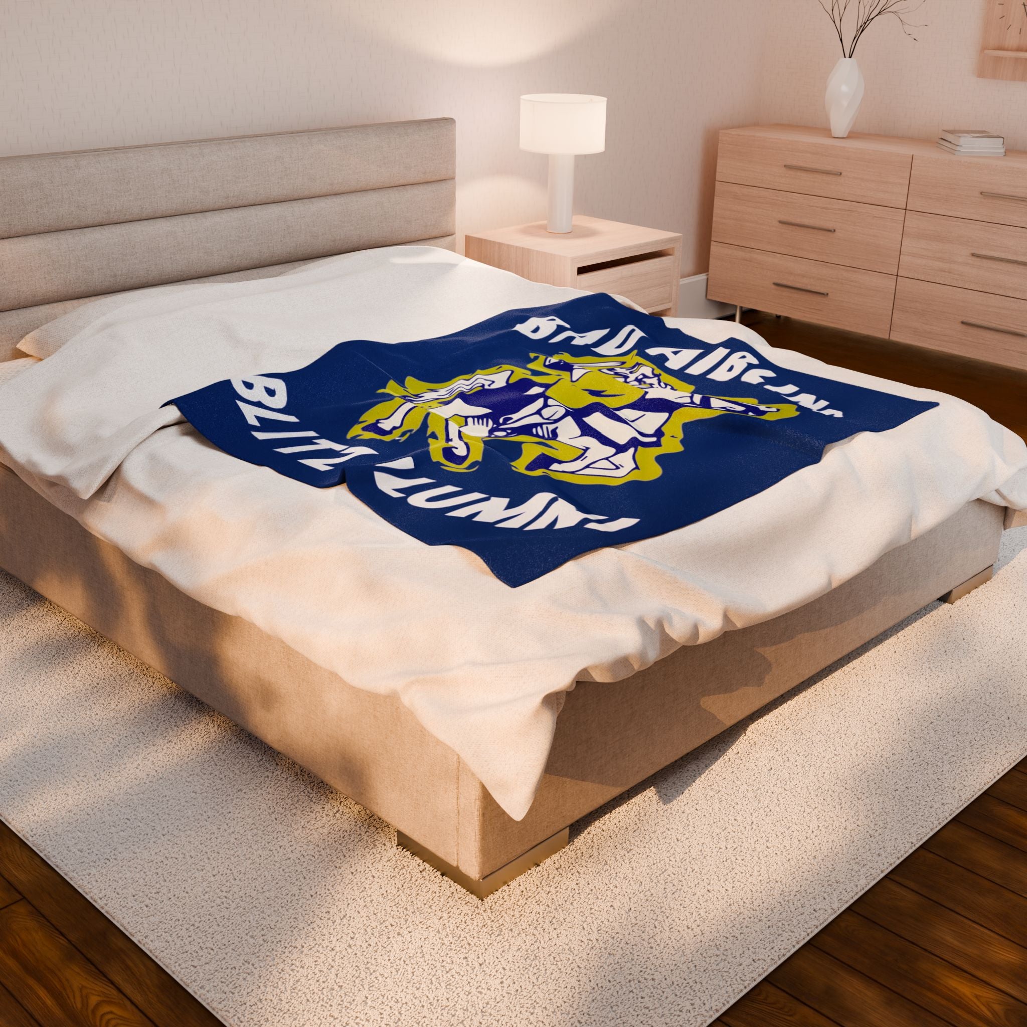 Bad Aibling Alumni - Velveteen Plush Blanket