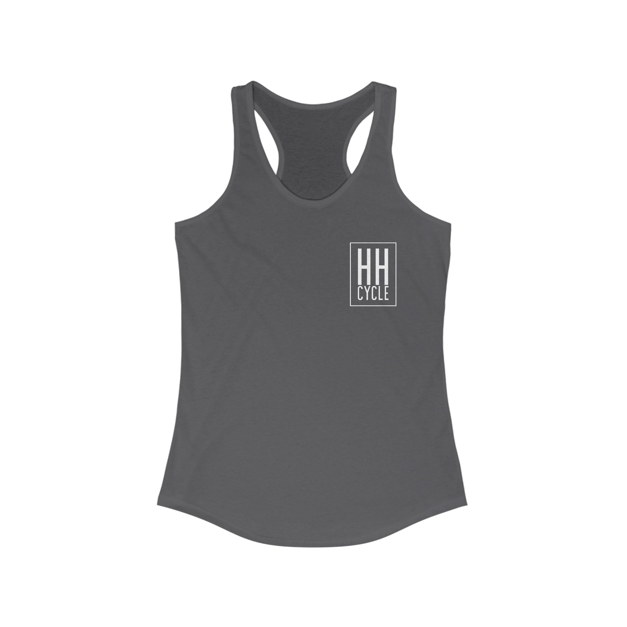 HH Cycle Colorful Logo Dark Colors - Women's Ideal Racerback Tank