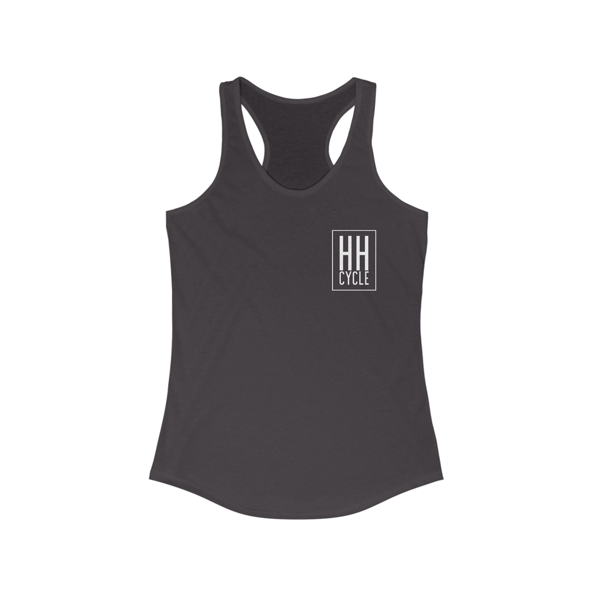 HH Cycle Colorful Logo Dark Colors - Women's Ideal Racerback Tank