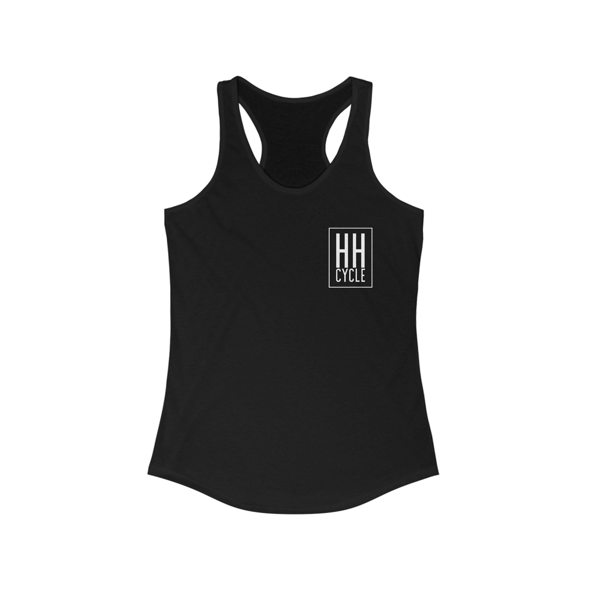 HH Cycle Colorful Logo Dark Colors - Women's Ideal Racerback Tank
