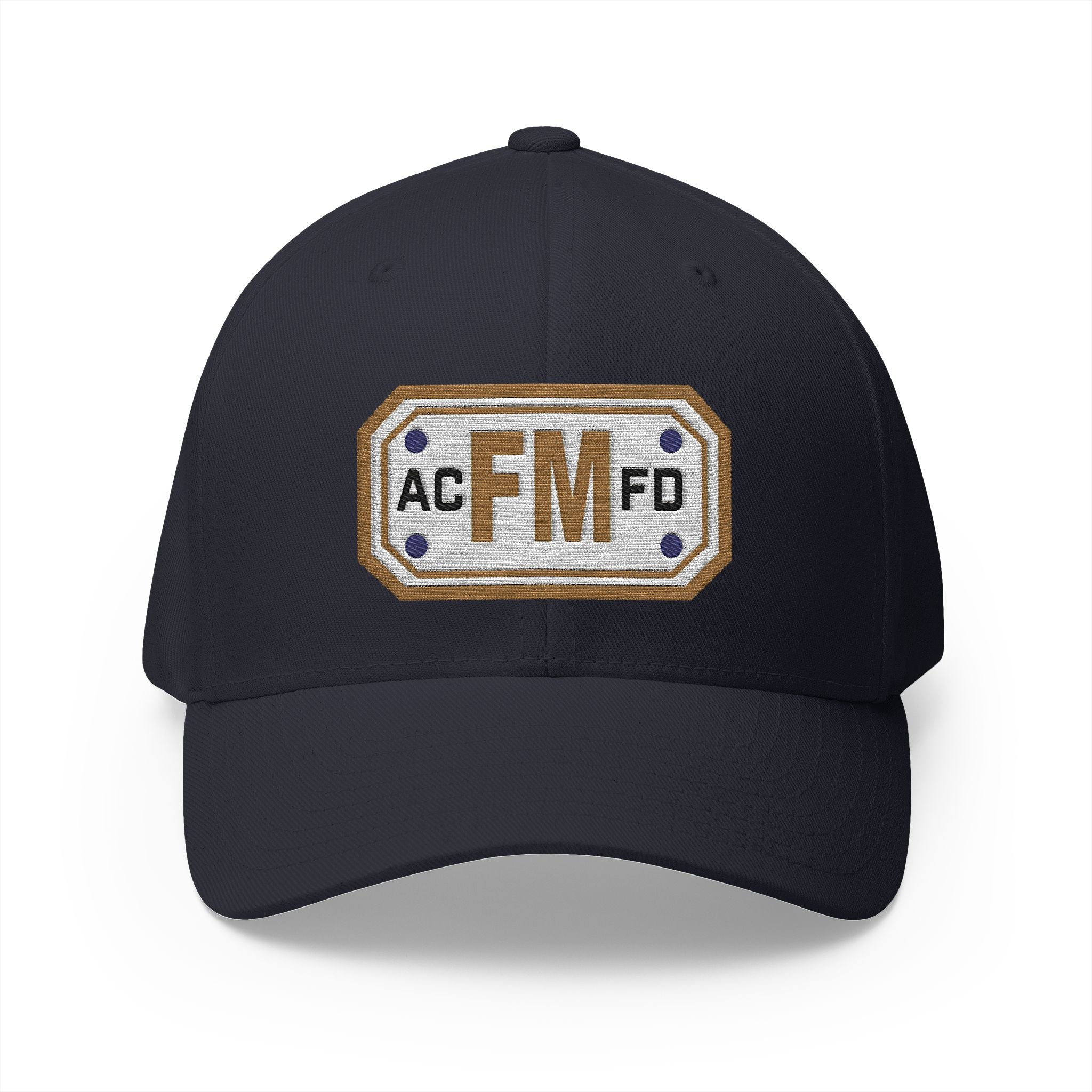 Arlington Fire Marshal Gold - FLEXFIT Closed-Back Structured Cap (Embroidery)