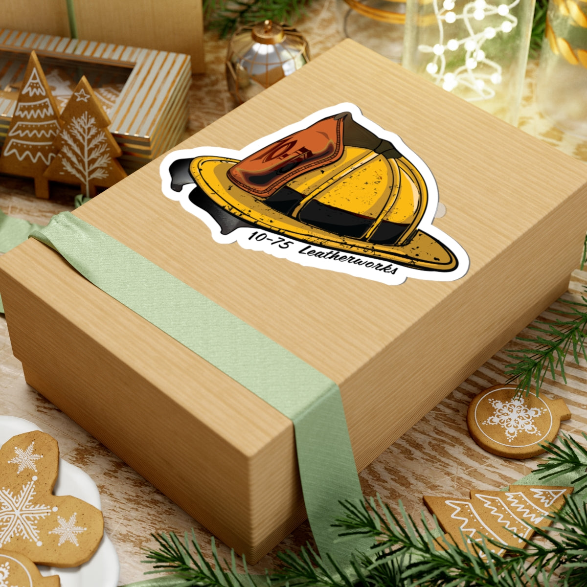 1075 Leather Works - Kiss-Cut Stickers