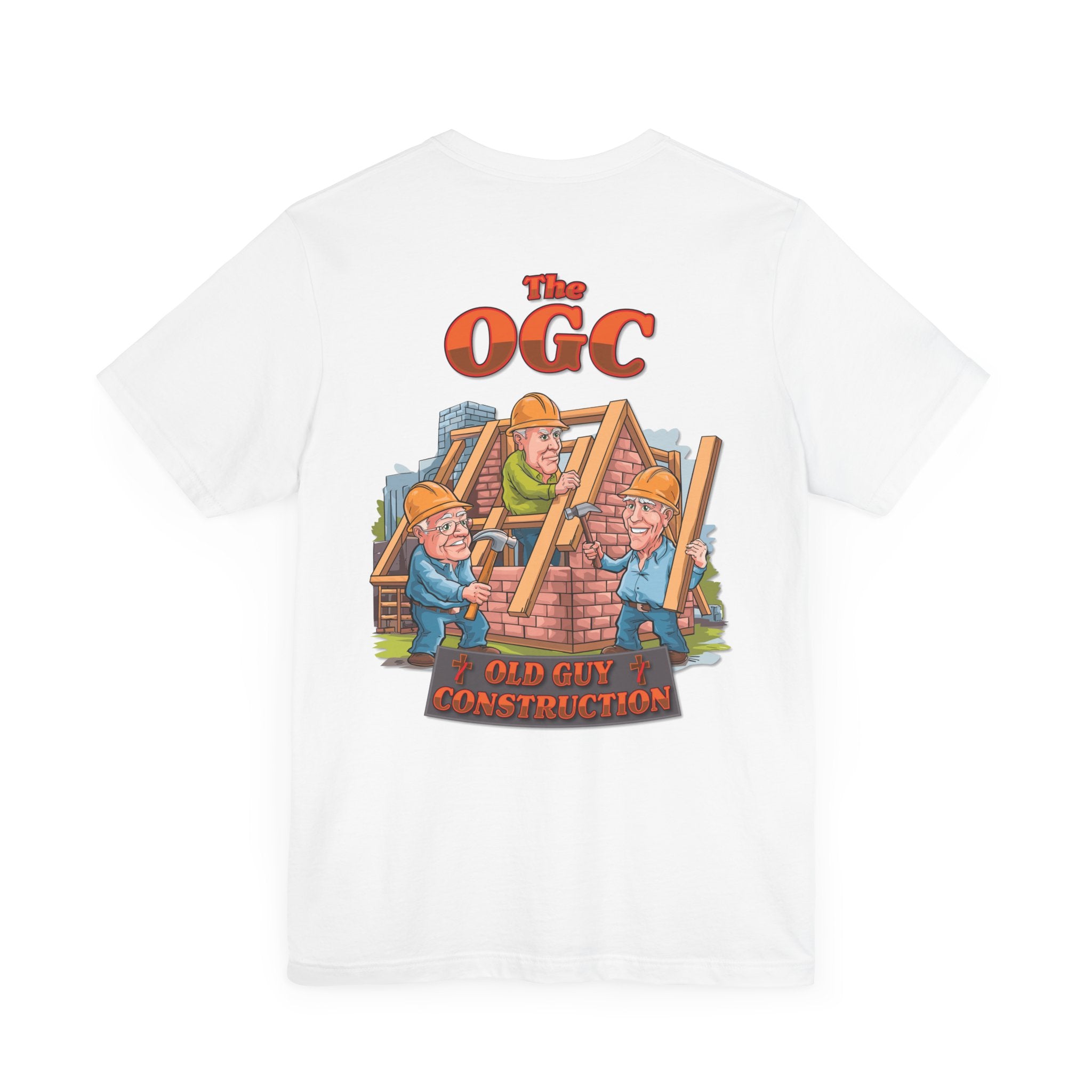 Old Guy Construction - Bella+Canvas Soft Unisex Tee