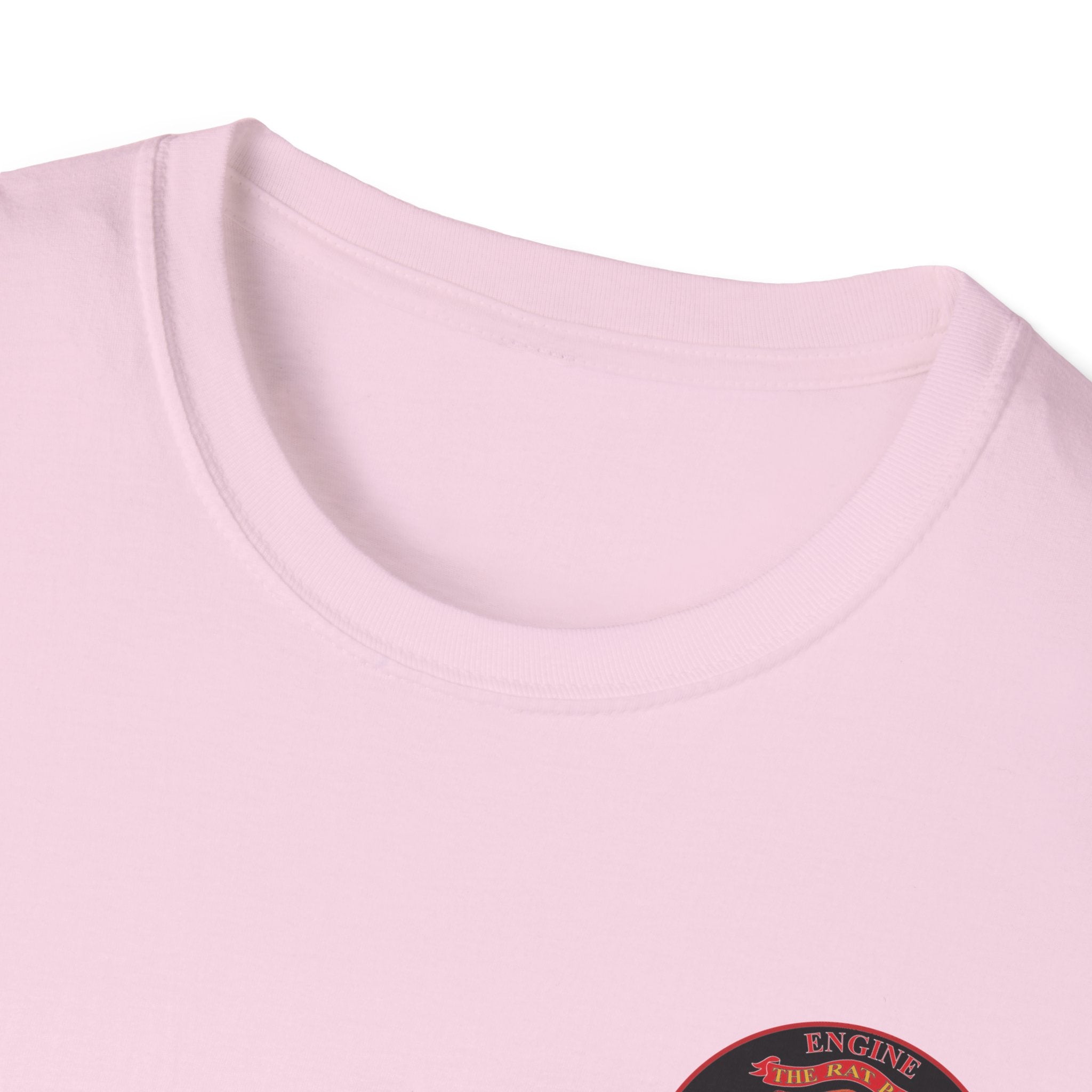 Station 4 RatPack front / acfd clover back - Gildan Soft Cotton Softstyle T-Shirt