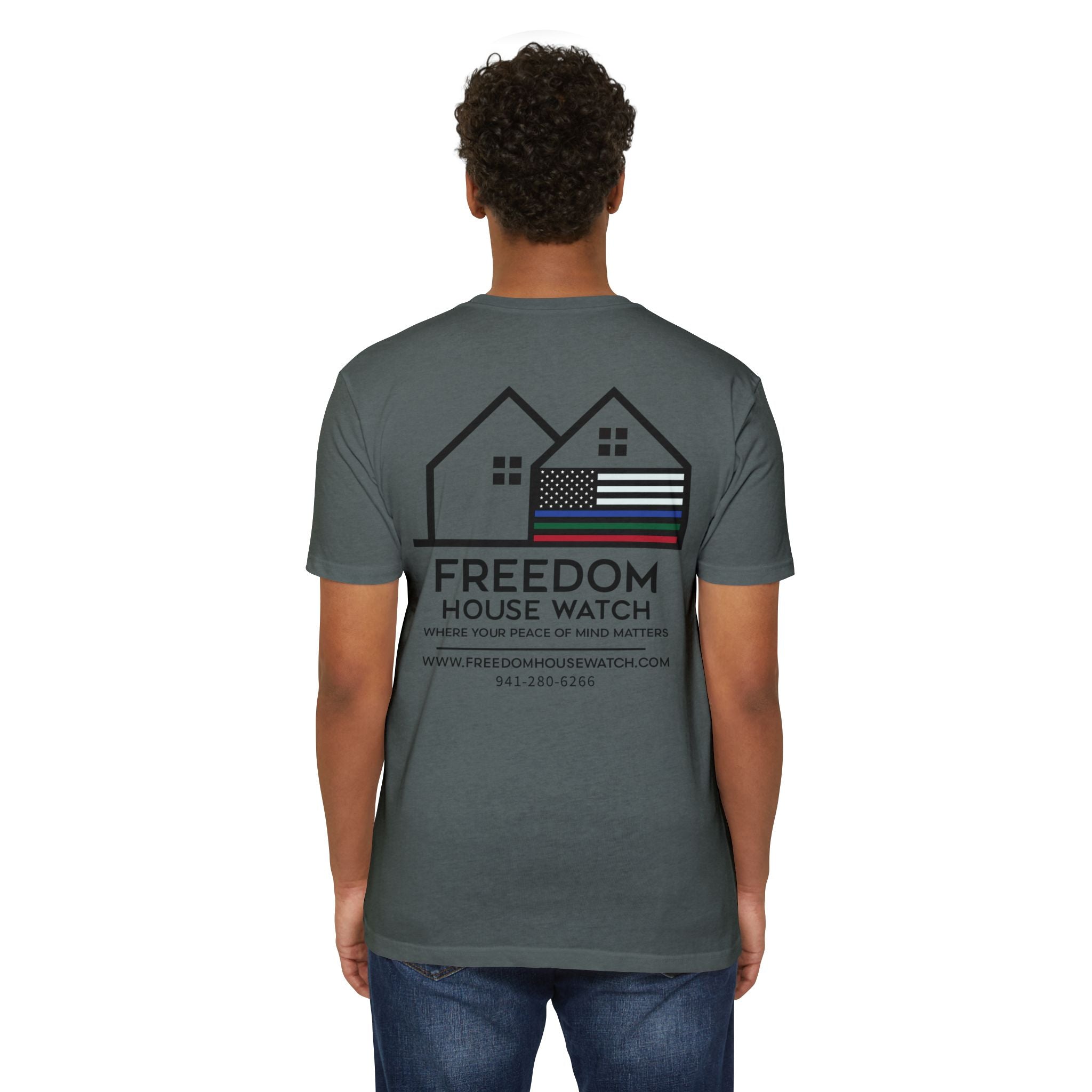 Freedom House Watch - NextLevel Unisex CVC Jersey T-shirt