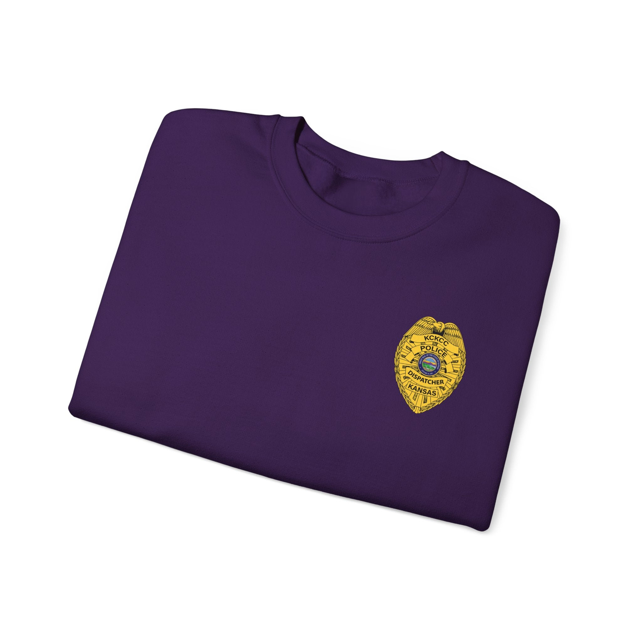 Kansas City College Police Dispatcher - Unisex Heavy Blend™ Crewneck Sweatshirt