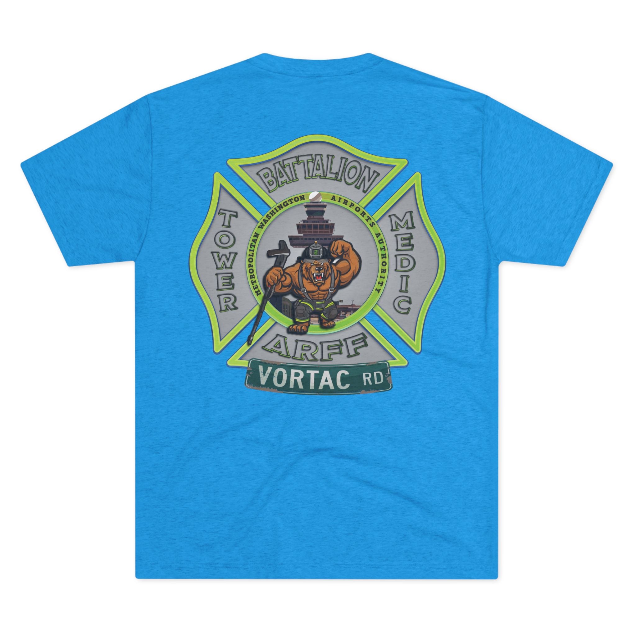 MWAA 302 Real Dulles South - NextLevel Tri-Blend Crew Tee unisex