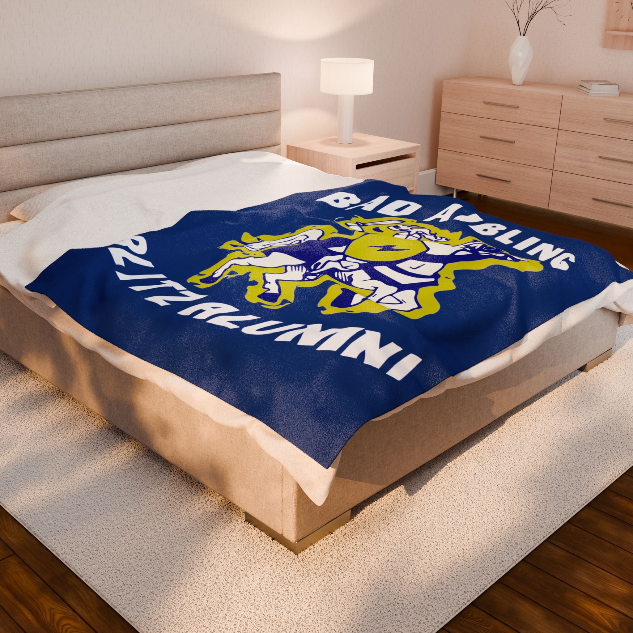 Bad Aibling Alumni - Velveteen Plush Blanket