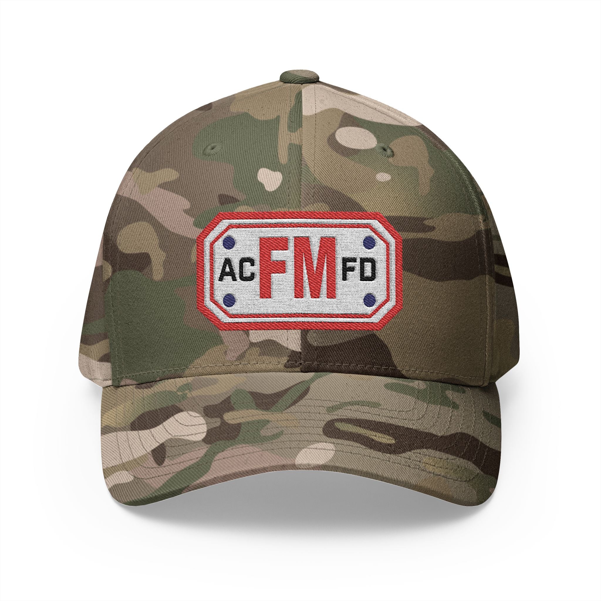 Arlington Fire Marshal Red - FLEXFIT Closed-Back Structured Cap (Embroidery)