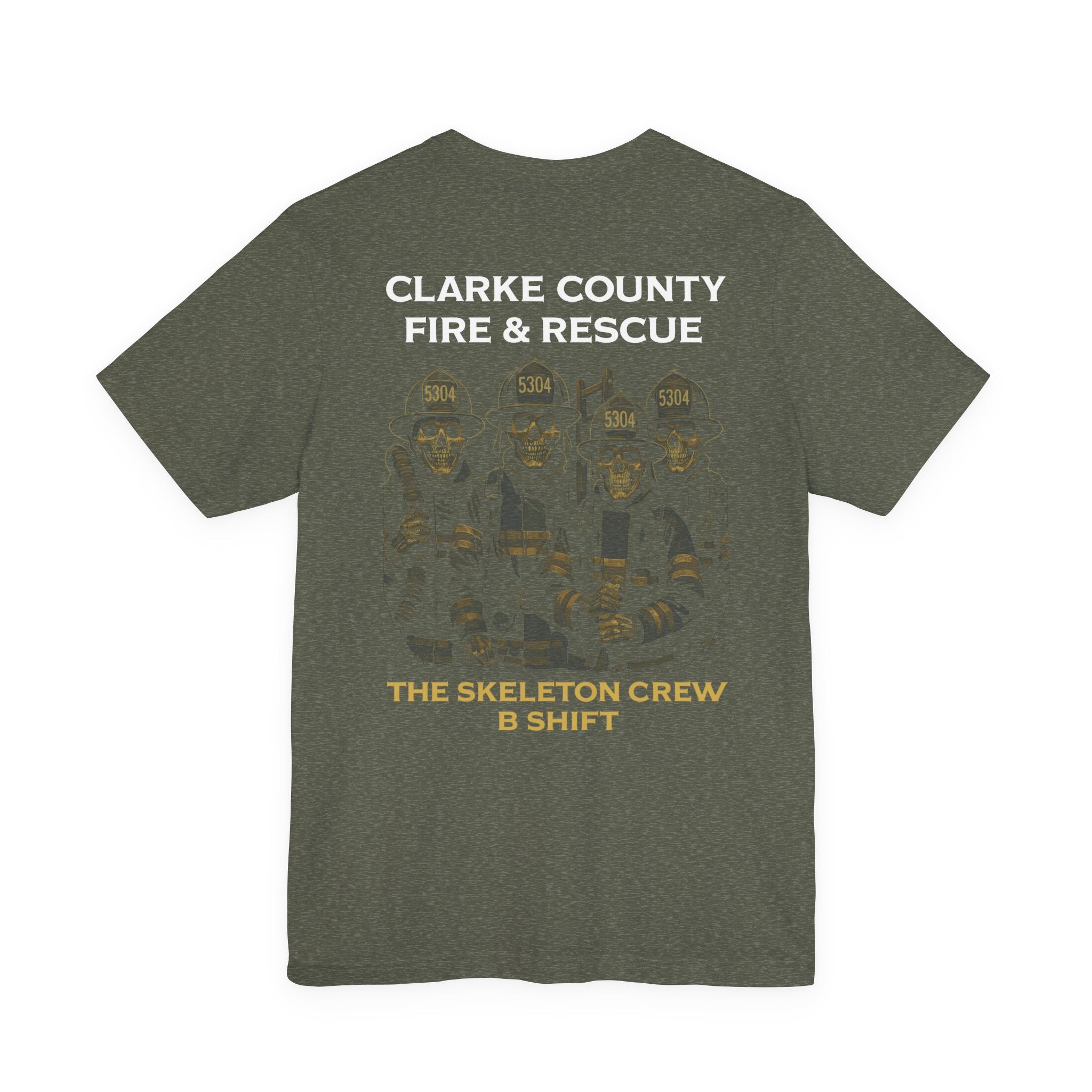 Clarke County B Shift version 1 (Portion of Proceeds go to Local 5304) - Bella+Canvas Soft Jersey Cotton Unisex Tee