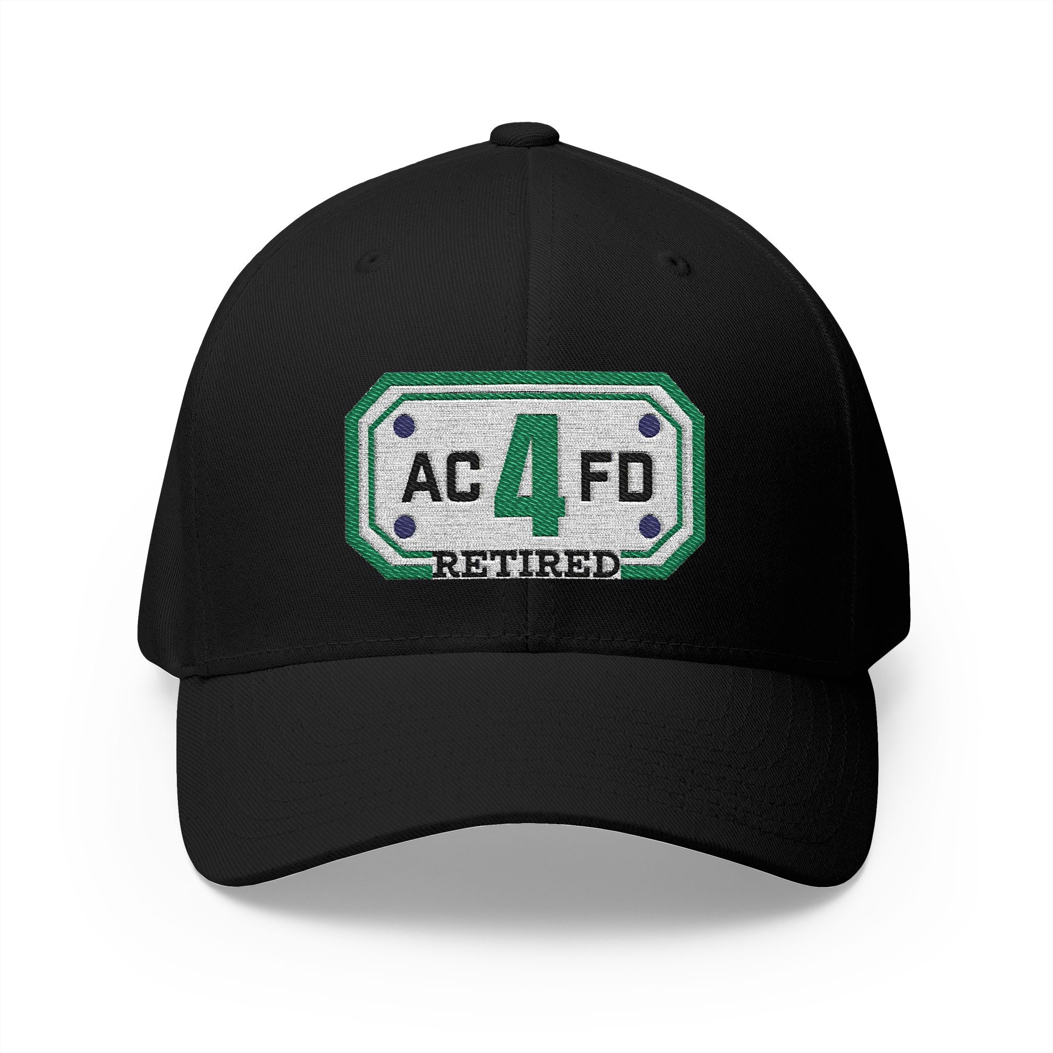 Retired Arlington Tower 4 - FLEXFIT Closed-Back Structured Cap (Embroidery)