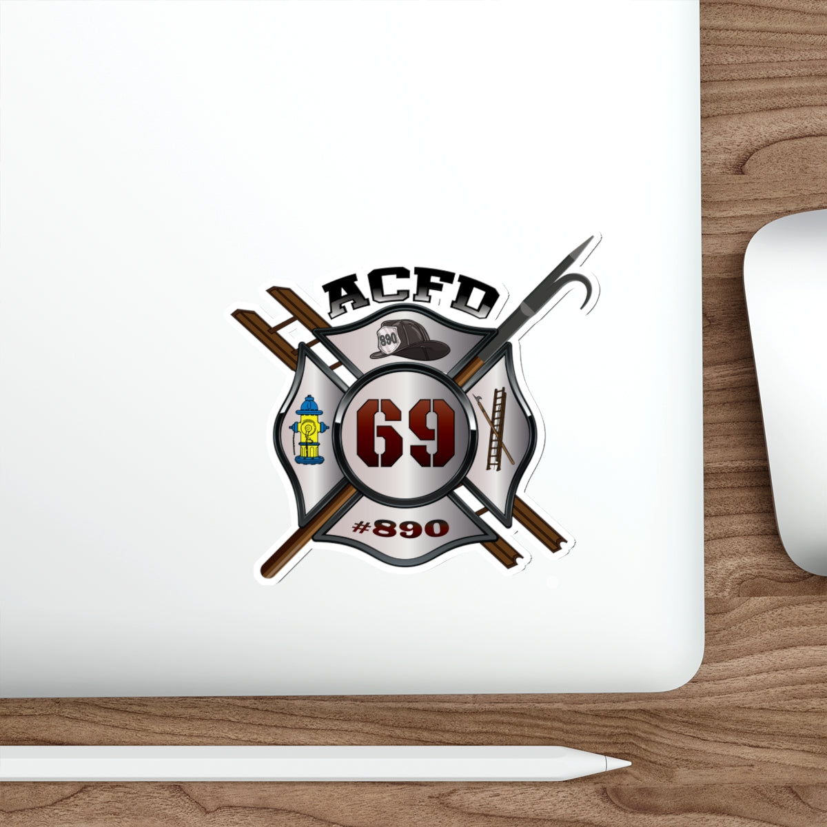 Die-Cut Stickers - Recruit Class 69 Arlington Maltese