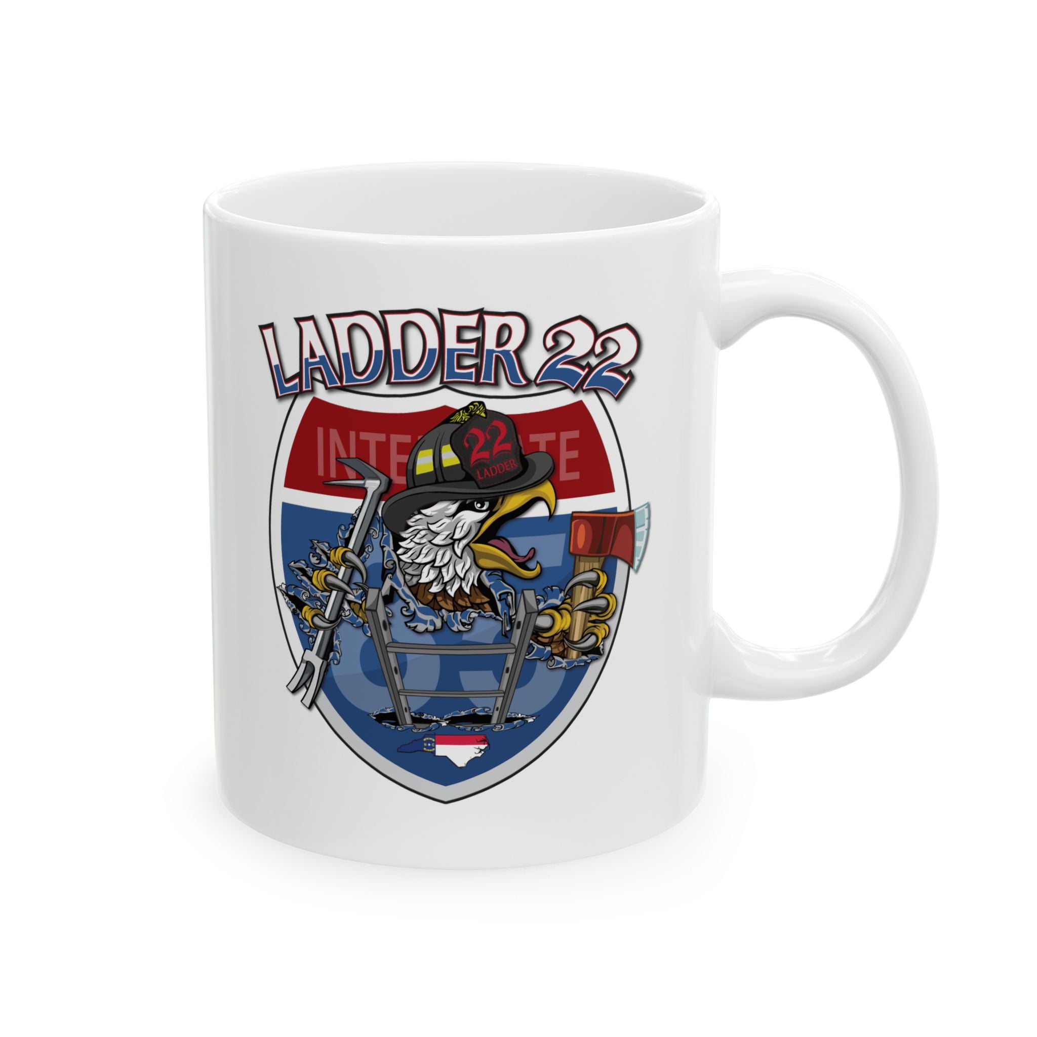 Thomasville NC Fire (version 1) - Mug, (11oz, 15oz)