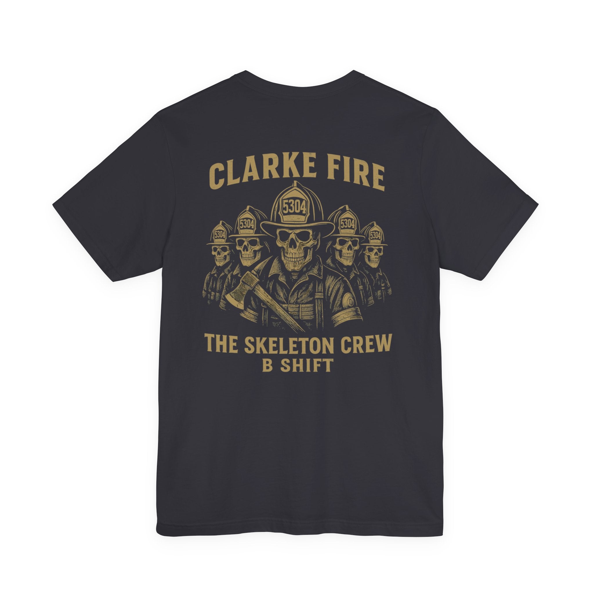 Clarke County B Shift version 2 (Portion of Proceeds go to Local 5304) - Bella+Canvas Soft Jersey Cotton Unisex Tee