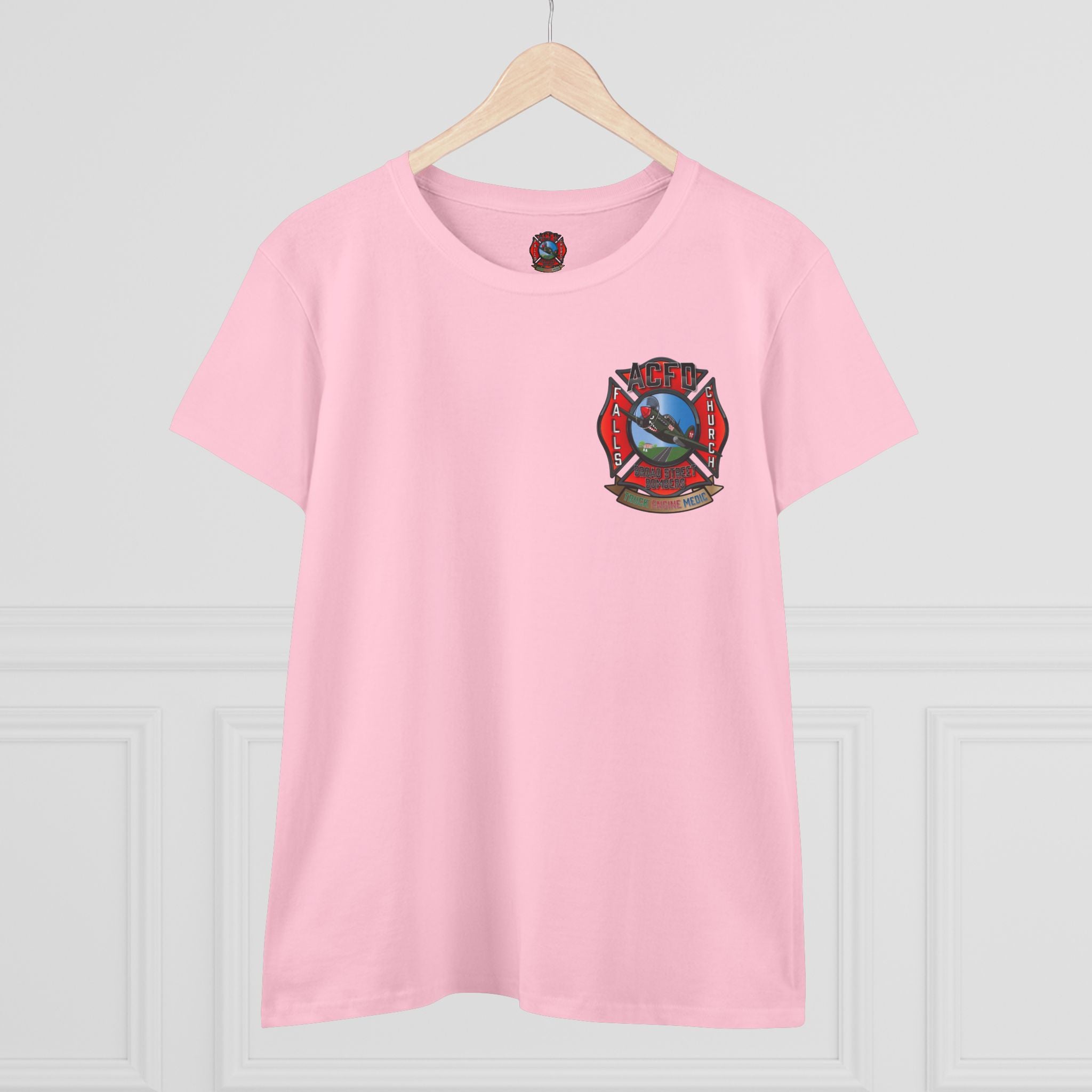 Women's Midweight Cotton Tee - Station 6 Broad Street Bombers