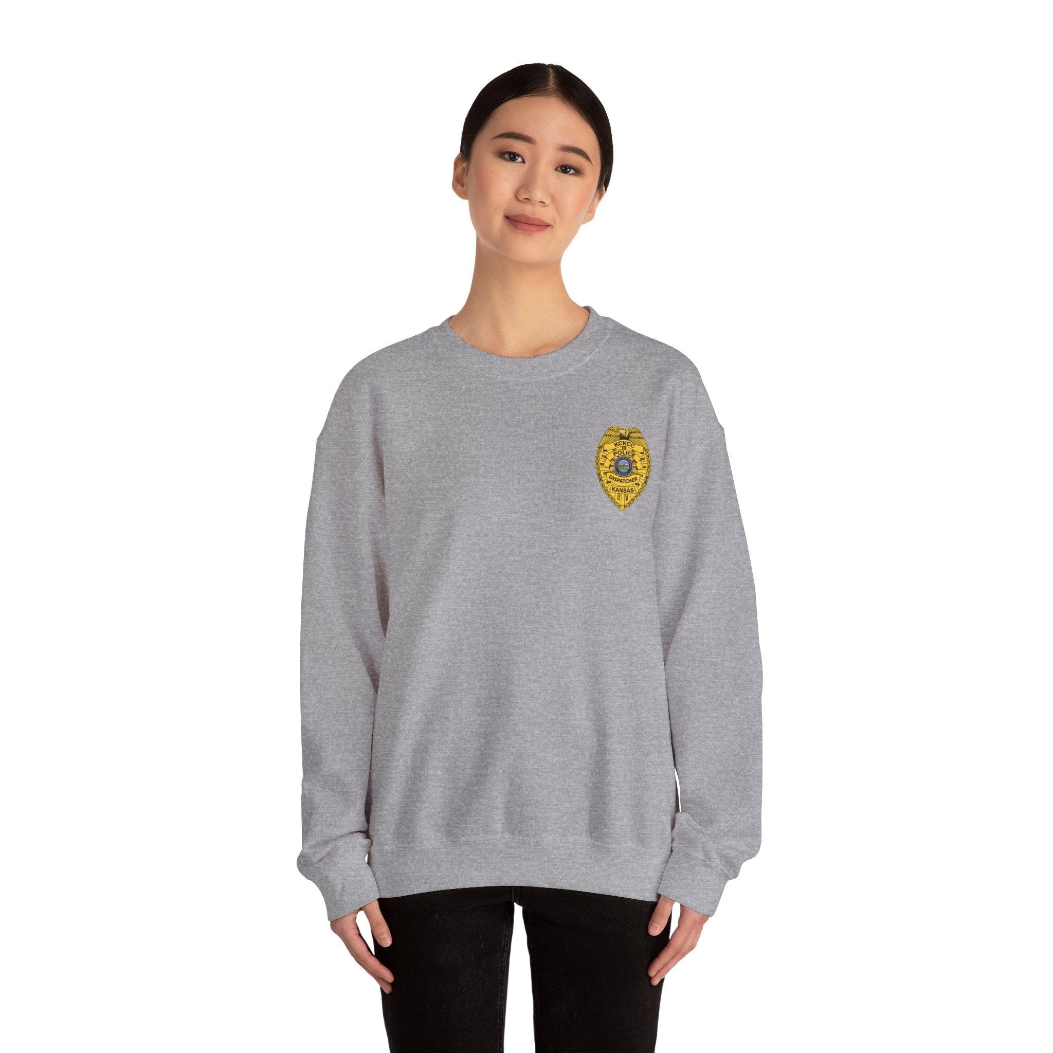 Kansas City College Police Dispatcher - Unisex Heavy Blend™ Crewneck Sweatshirt