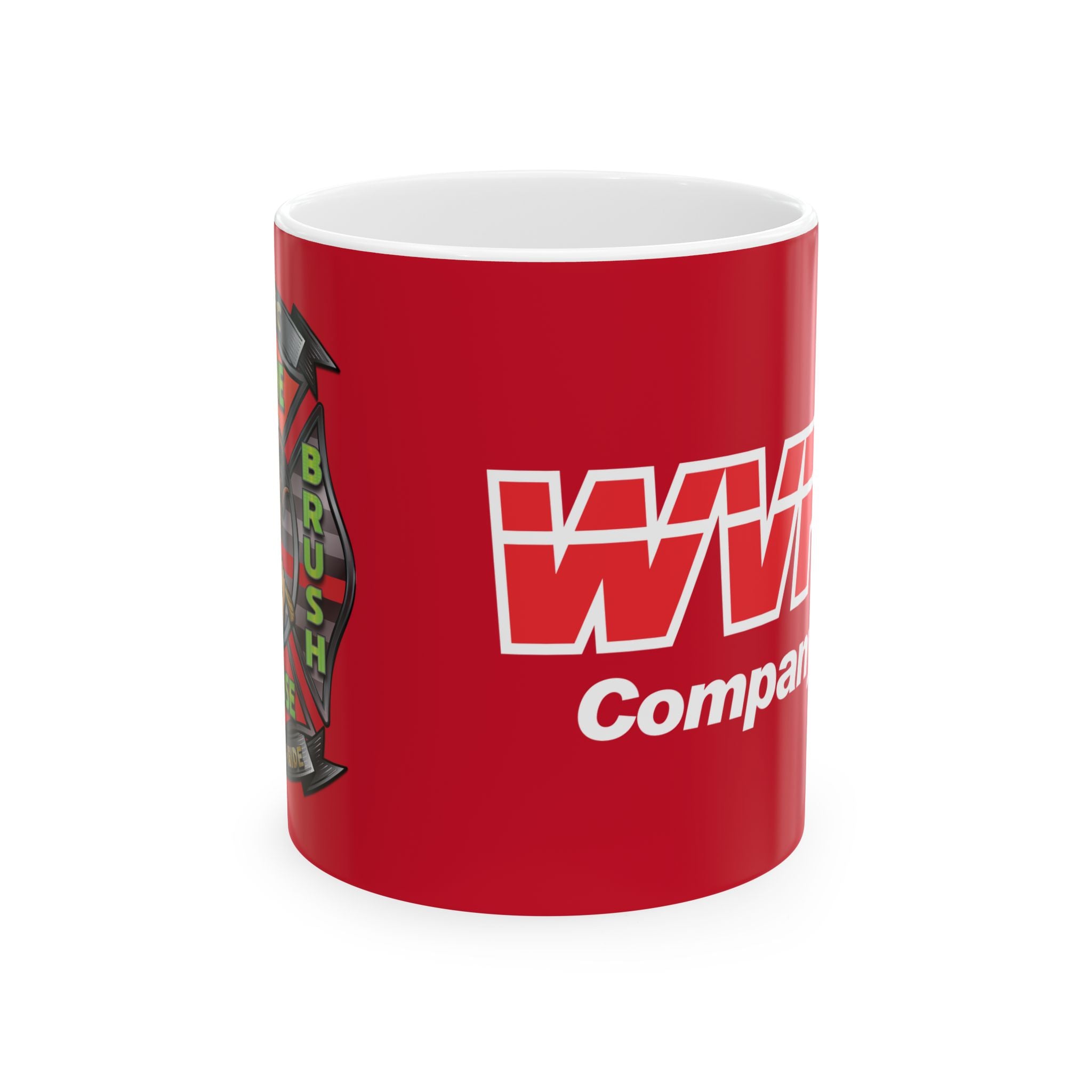 WVFC Goat Logo 2 version 1 - Ceramic Mug, (11oz)